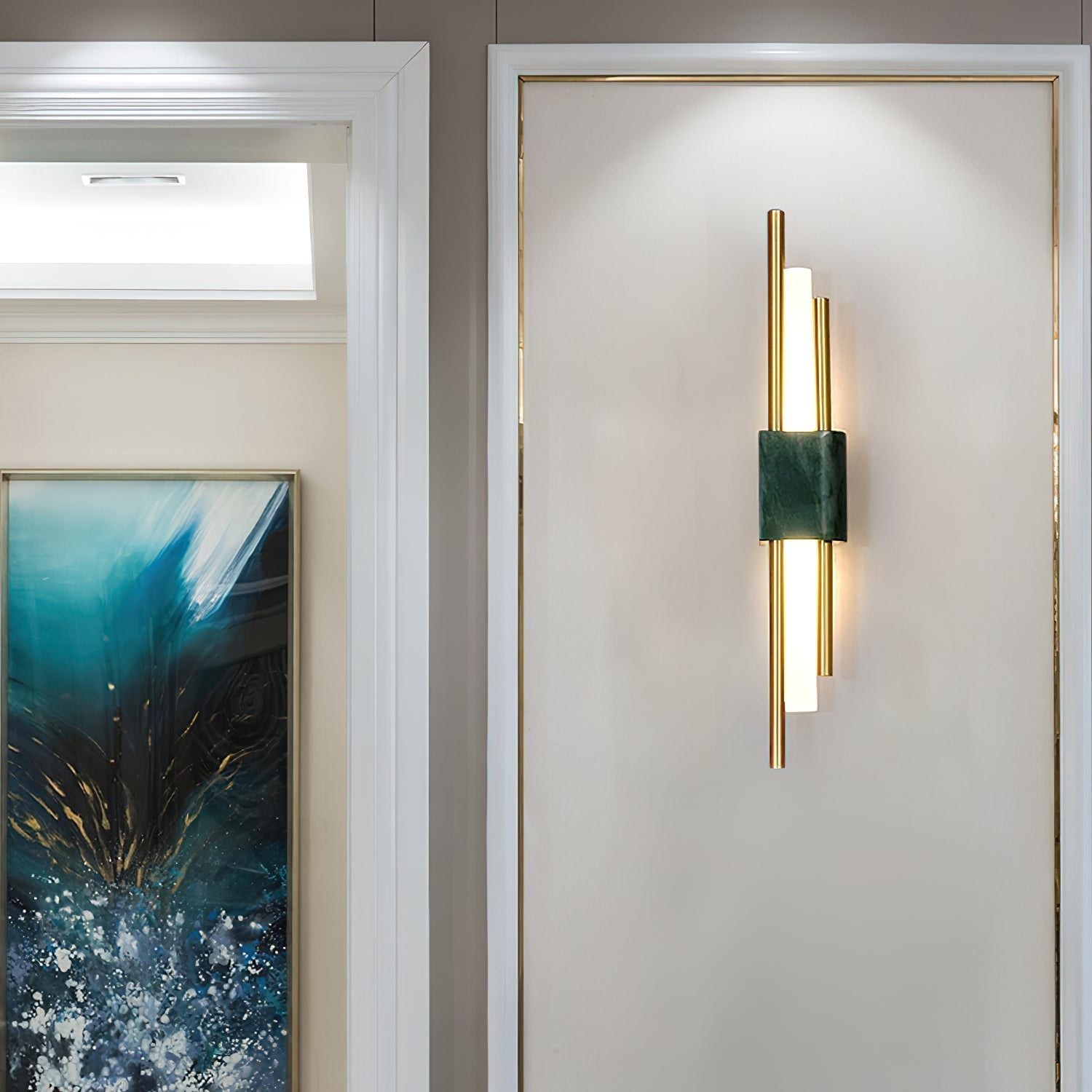 Mildred Lampe Murale en Marbre Art Nordique Premium - Neutralighting