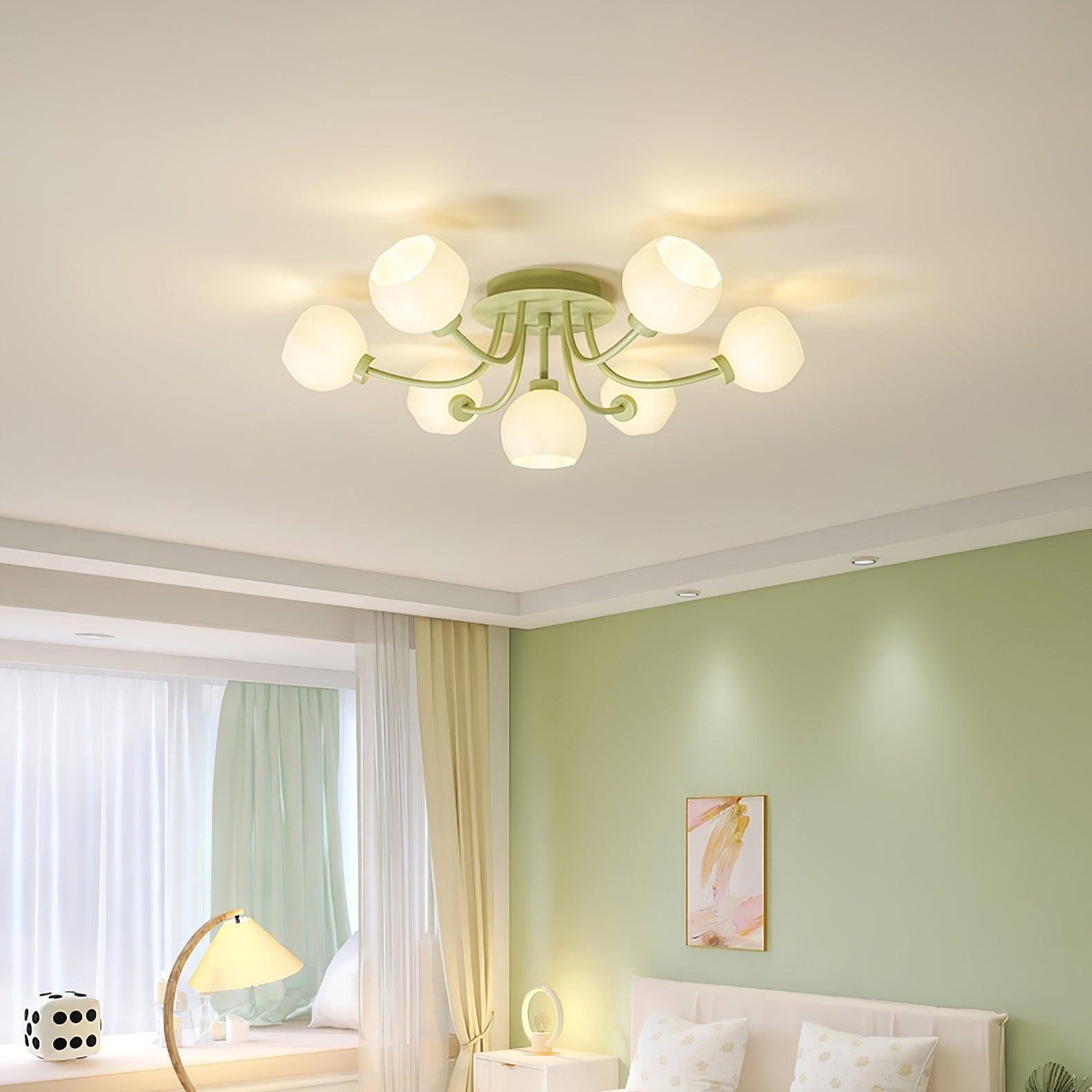 Florina Plafonnier Fleuri Luxueux - Neutralighting