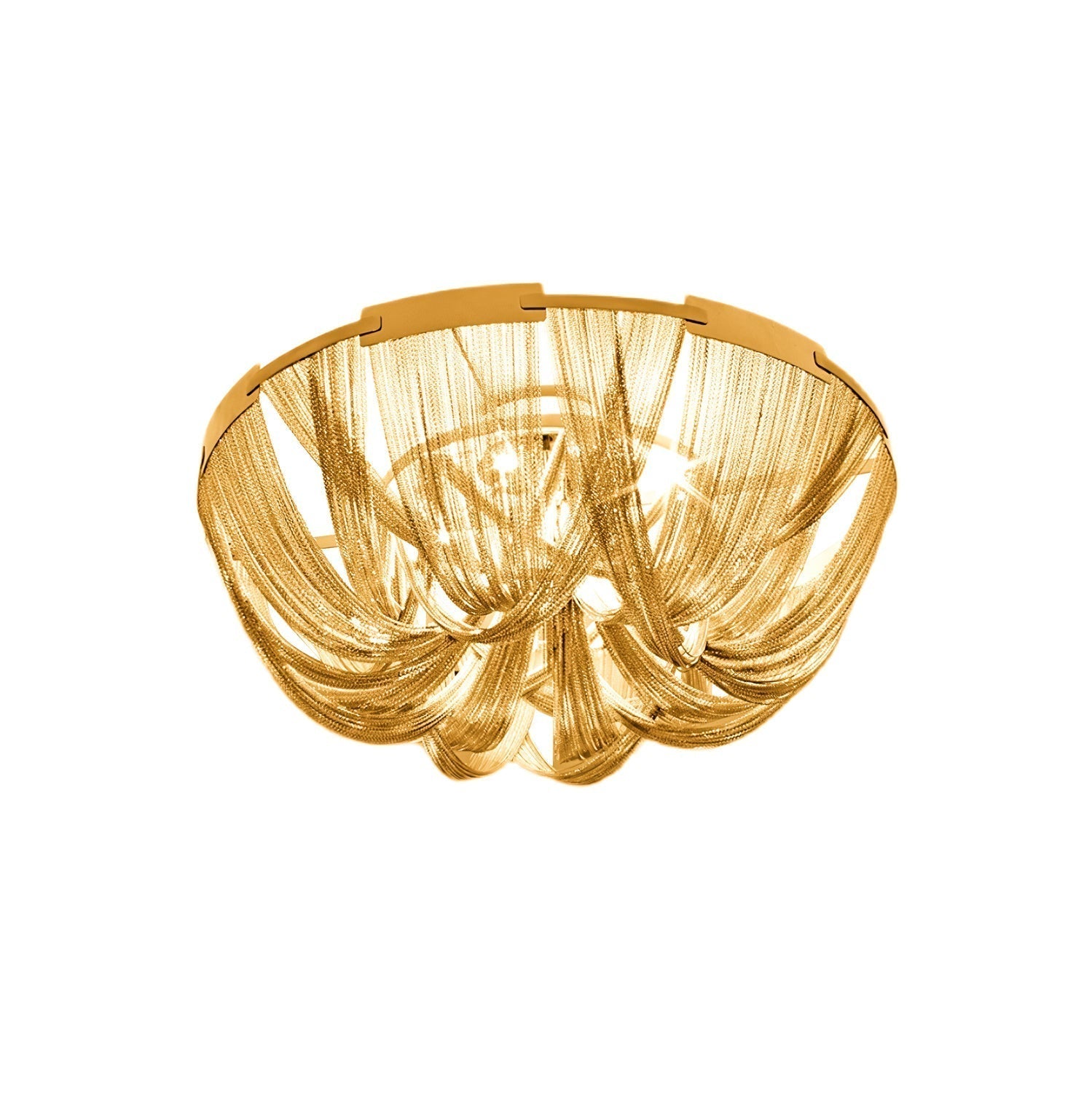 Tassel Aluminum Chain Ceiling Light - Blowlighting