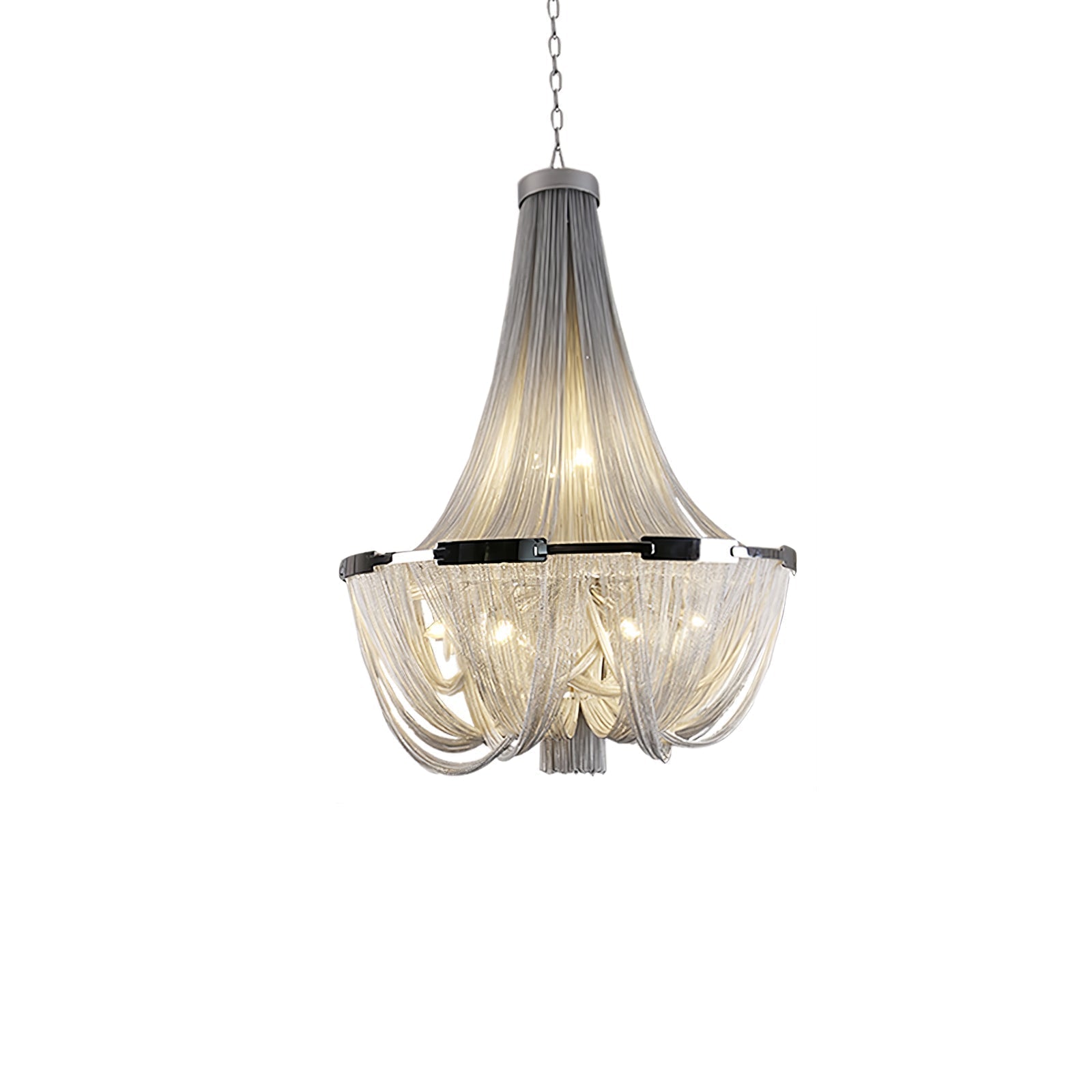 Solara Chandelier Gland Chaîne en Aluminium - Neutralighting