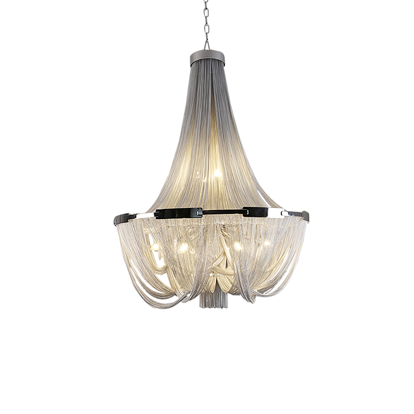 Solara Chandelier Gland Chaîne en Aluminium - Neutralighting