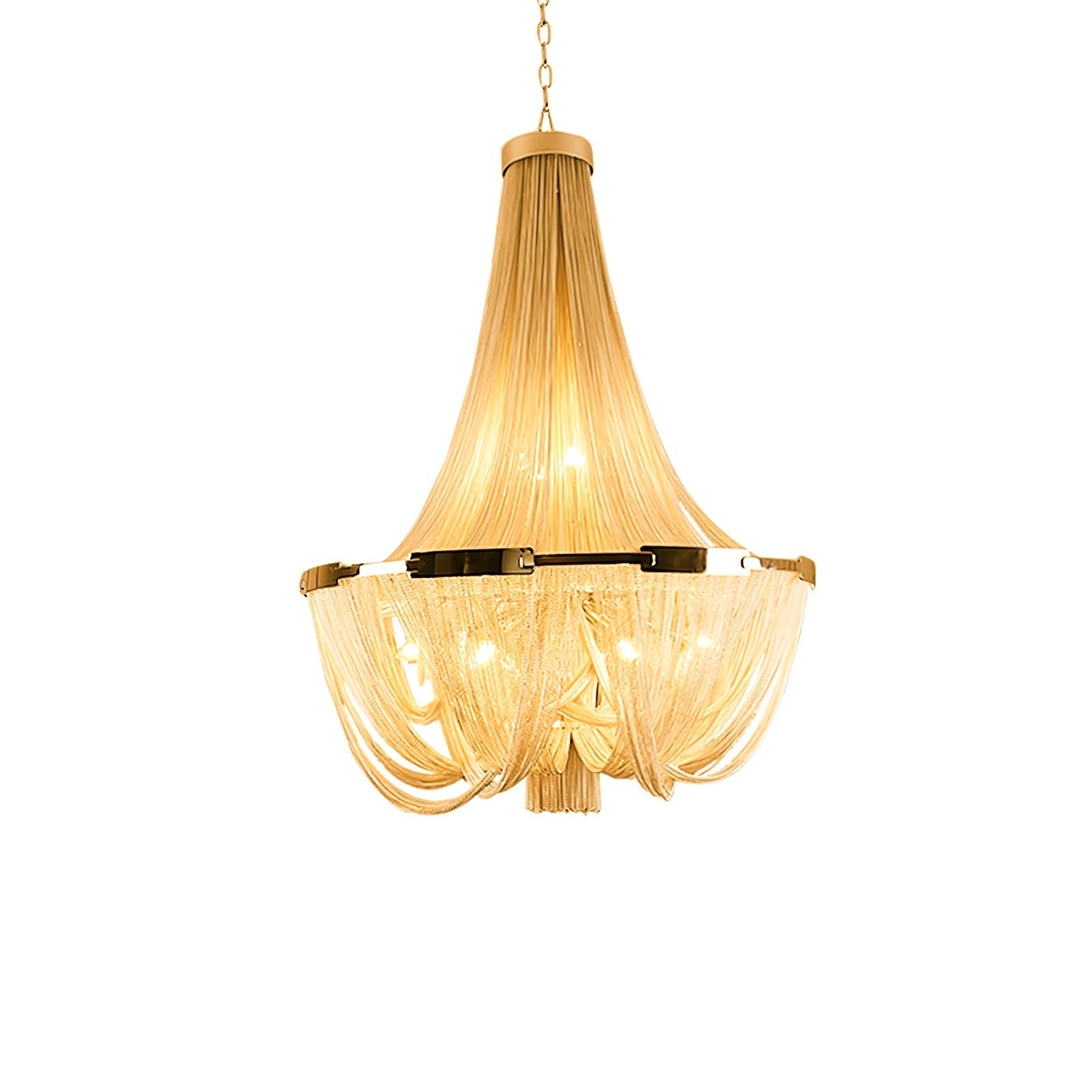 Solara Chandelier Gland Chaîne en Aluminium - Neutralighting