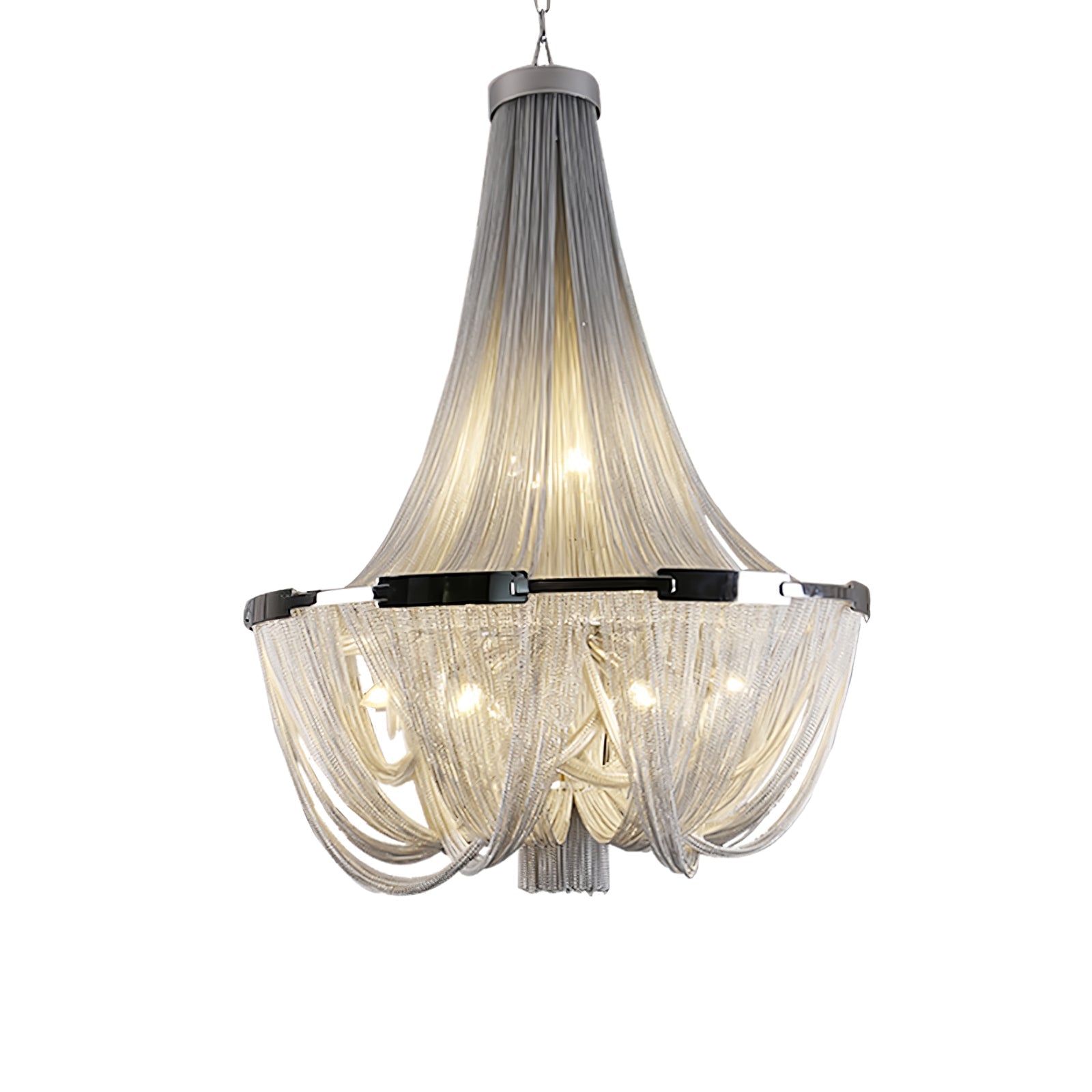 Solara Chandelier Gland Chaîne en Aluminium - Neutralighting