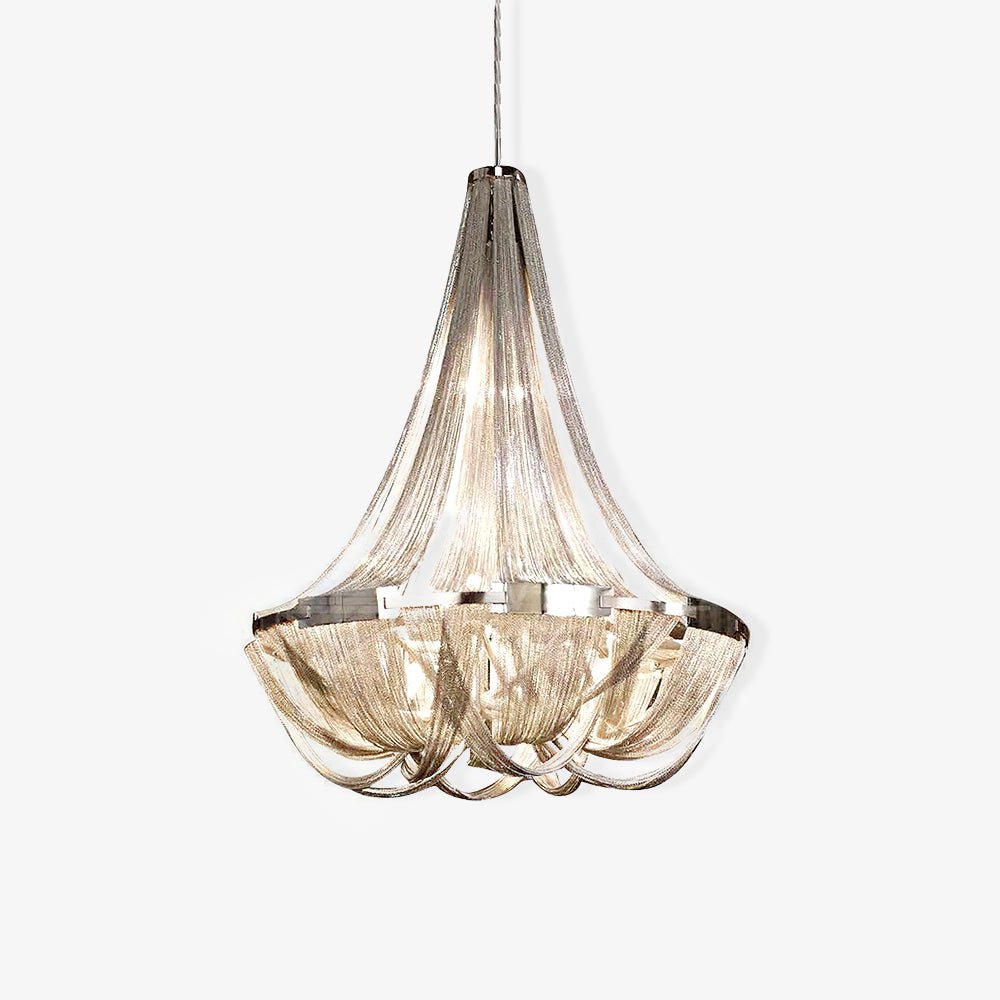 Solara Chandelier Gland Chaîne en Aluminium - Neutralighting