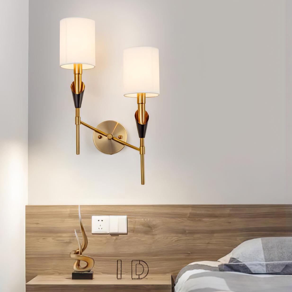 Eurzorira Applique Murale Tissu - Neutralighting