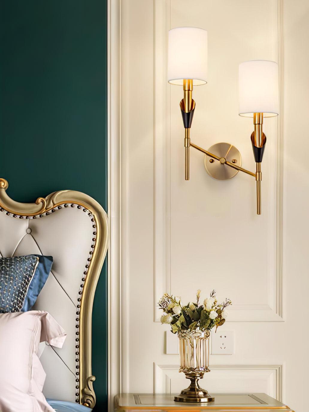 Eurzorira Applique Murale Tissu - Neutralighting