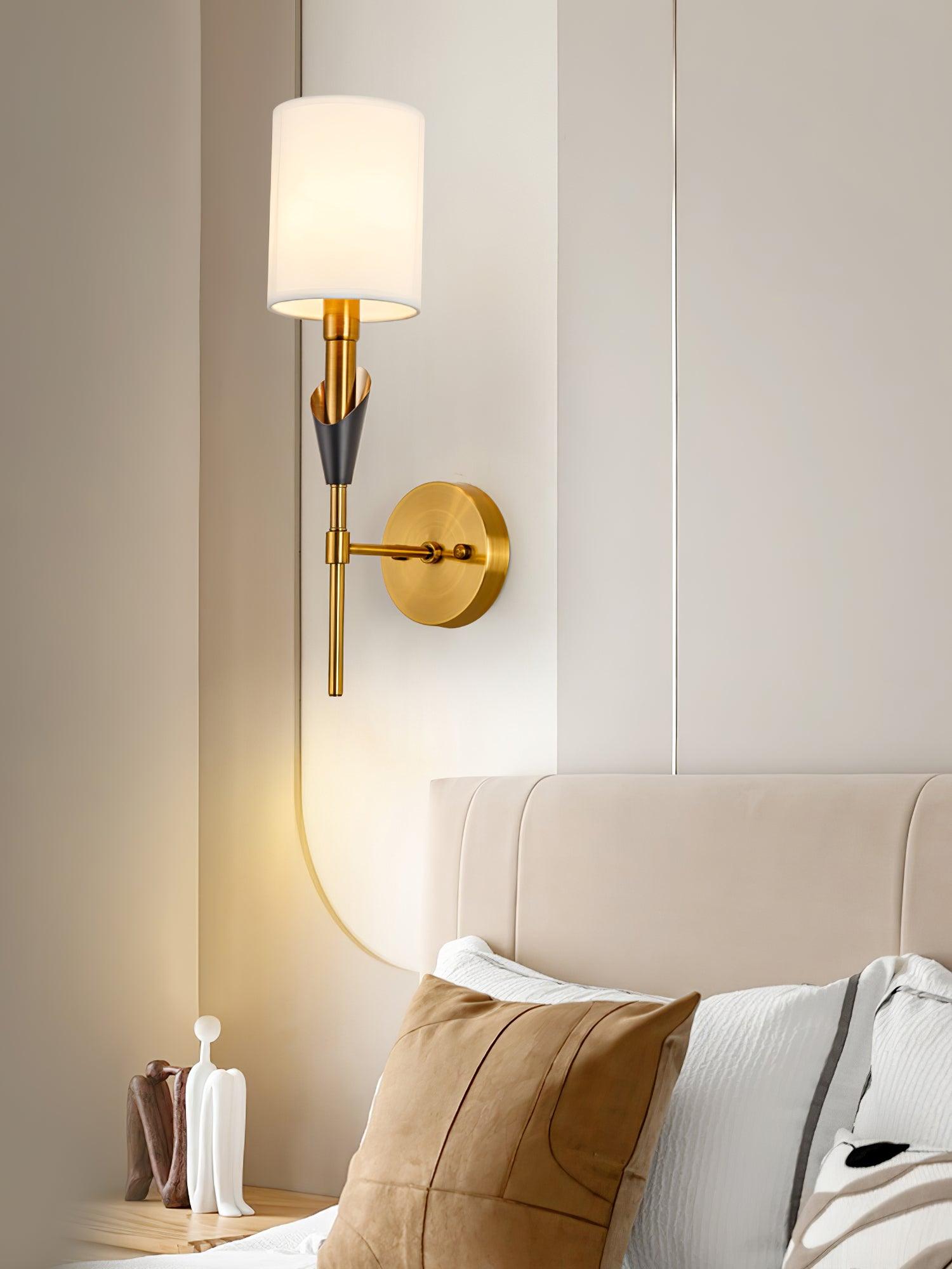 Eurzorira Applique Murale Tissu - Neutralighting