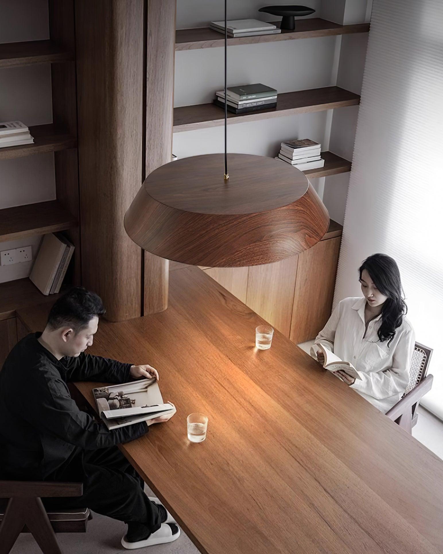 Novain Suspension en grain de bois - Neutralighting
