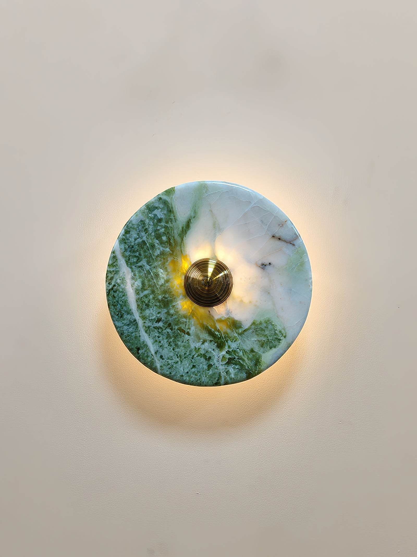 Olrine Moderne Minimaliste Marbre Métal Applique Murale - Neutralighting