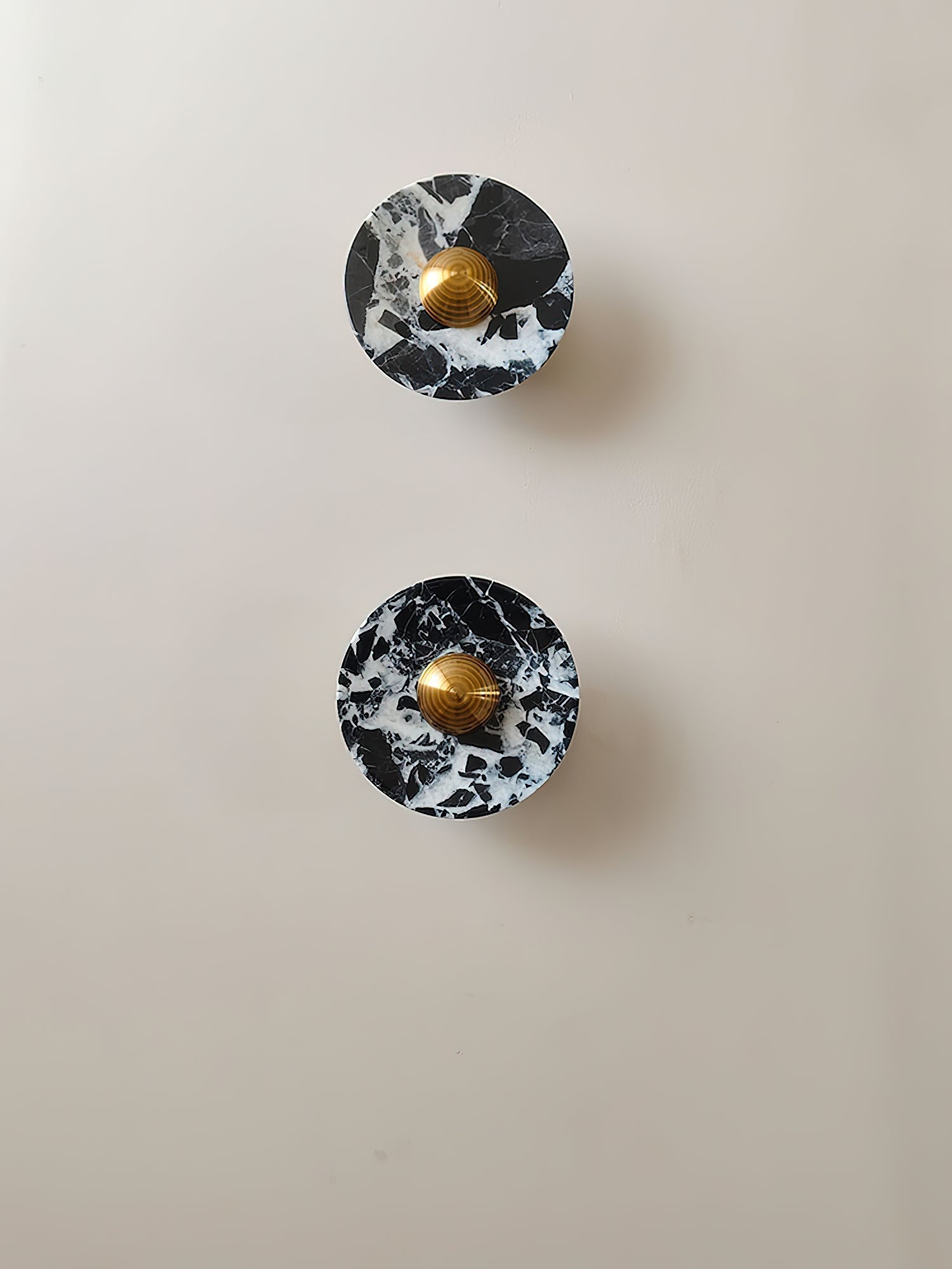 Olrine Moderne Minimaliste Marbre Métal Applique Murale - Neutralighting