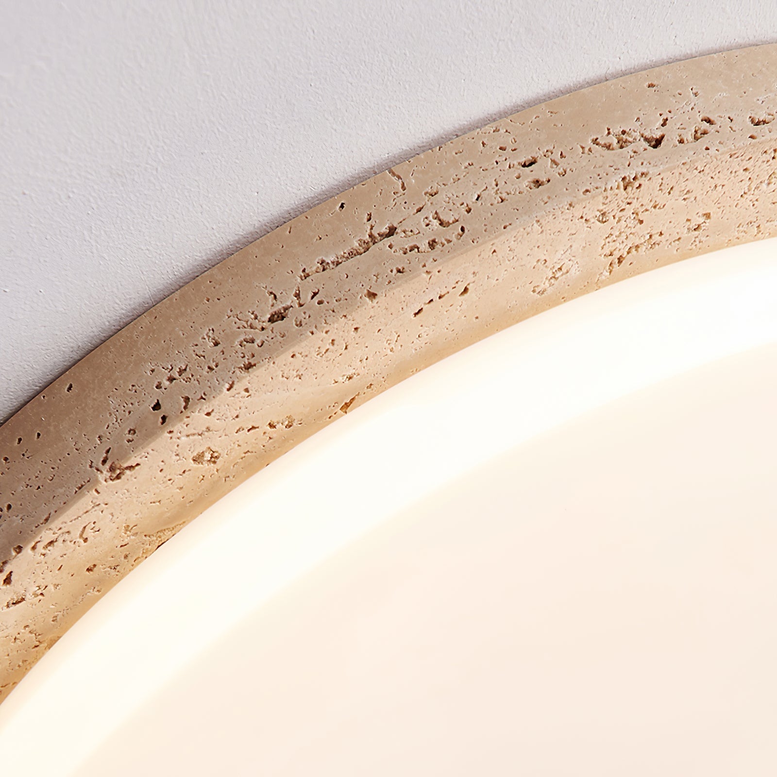 Etala Lisse-Bord Travertin Plafonnier - Neutralighting