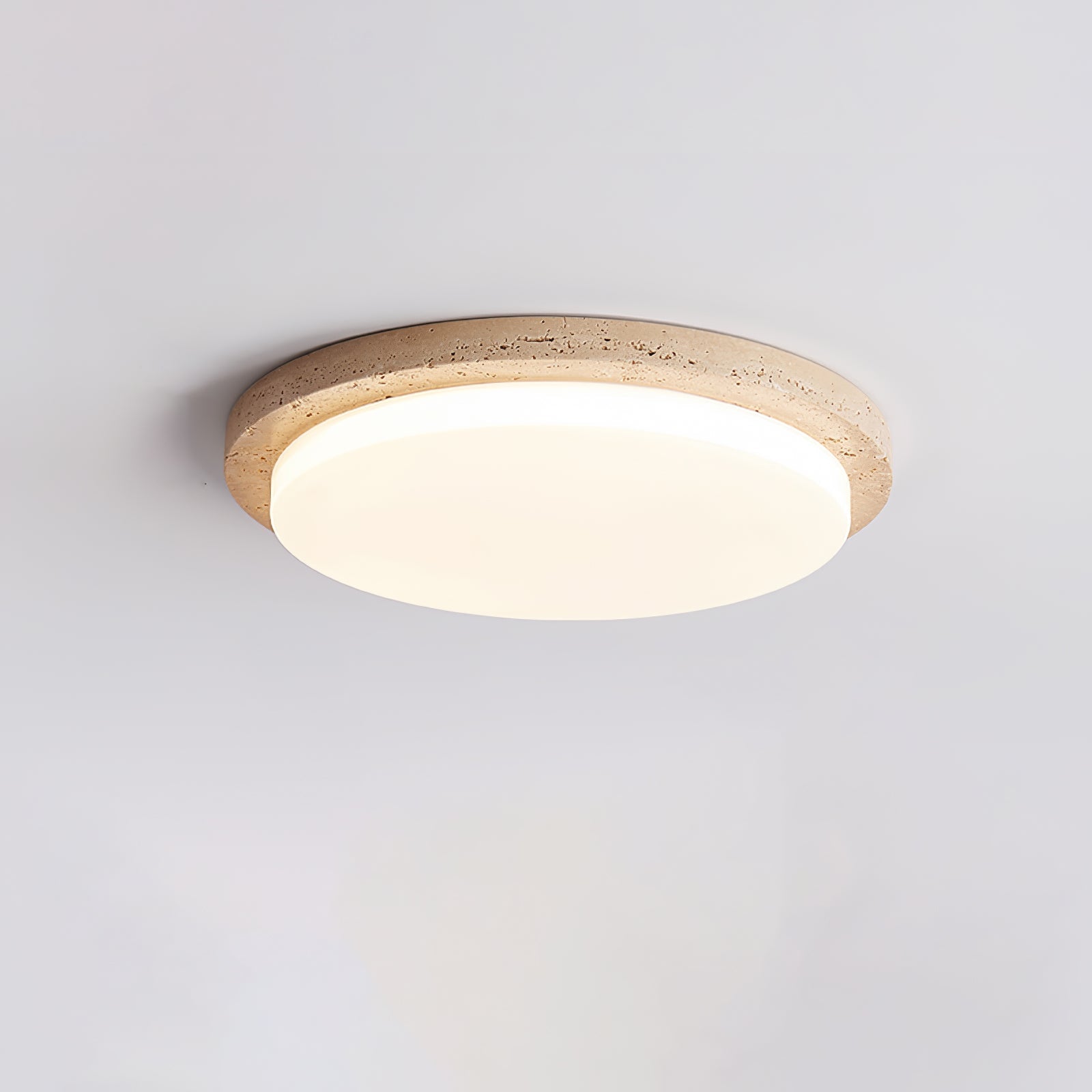 Etala Lisse-Bord Travertin Plafonnier - Neutralighting