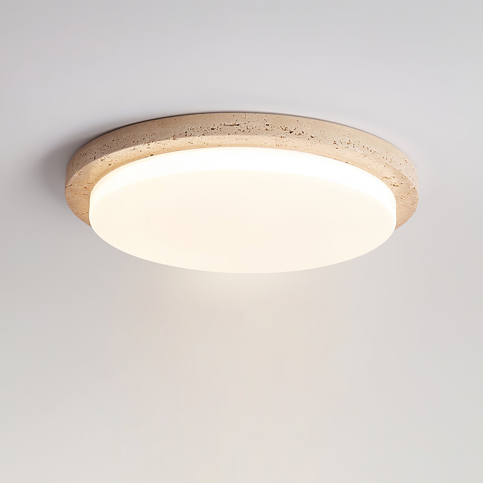 Etala Lisse-Bord Travertin Plafonnier - Neutralighting