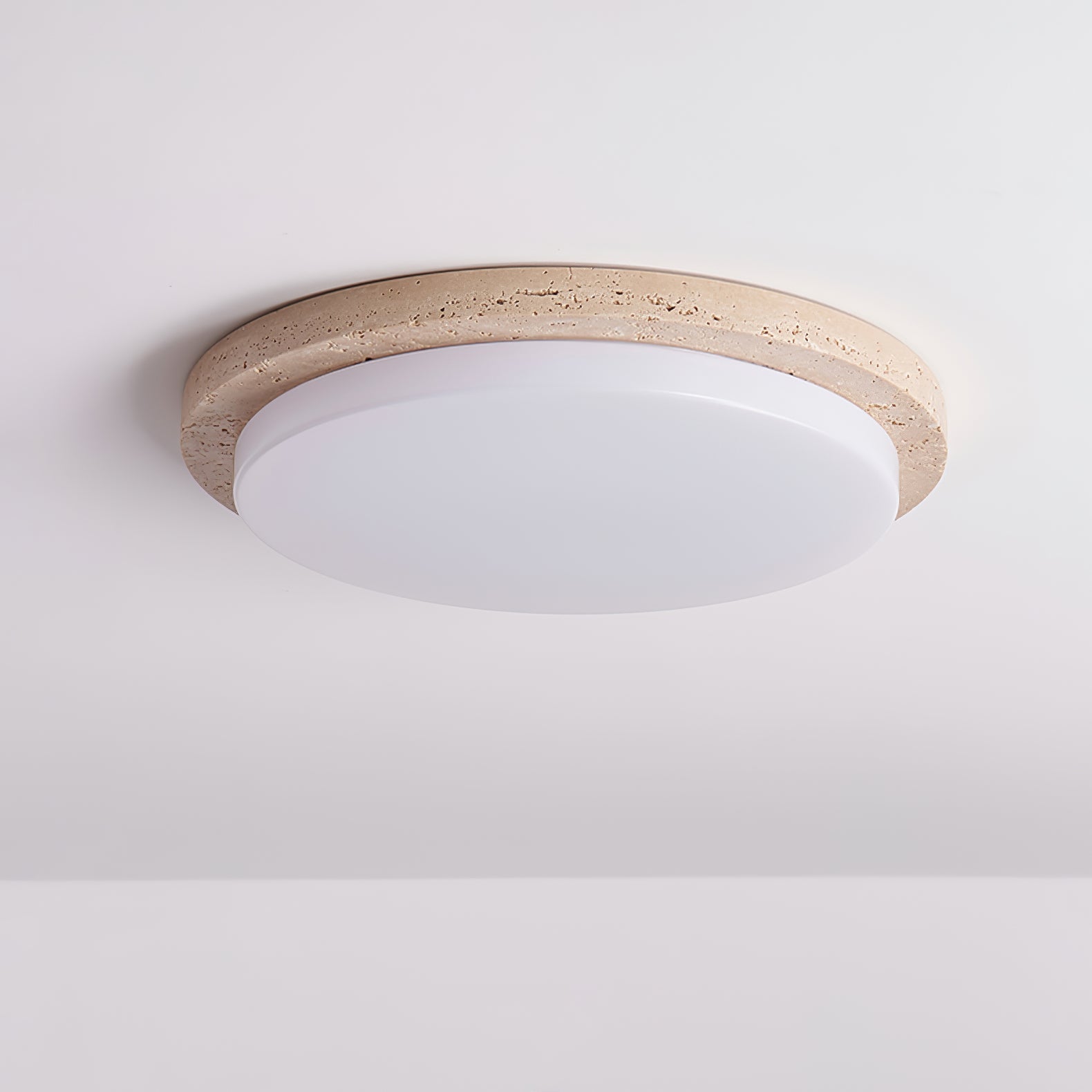 Etala Lisse-Bord Travertin Plafonnier - Neutralighting