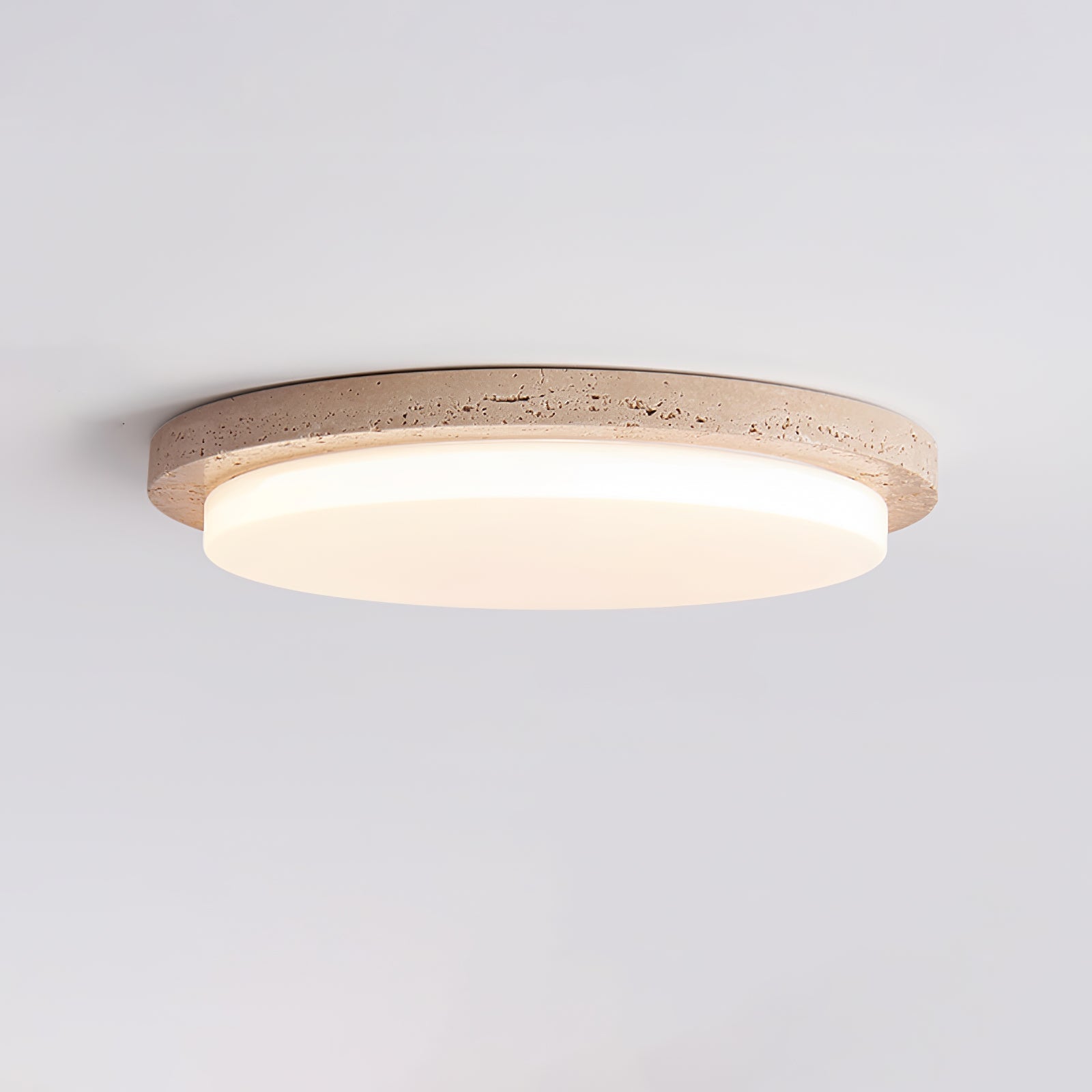 Etala Lisse-Bord Travertin Plafonnier - Neutralighting