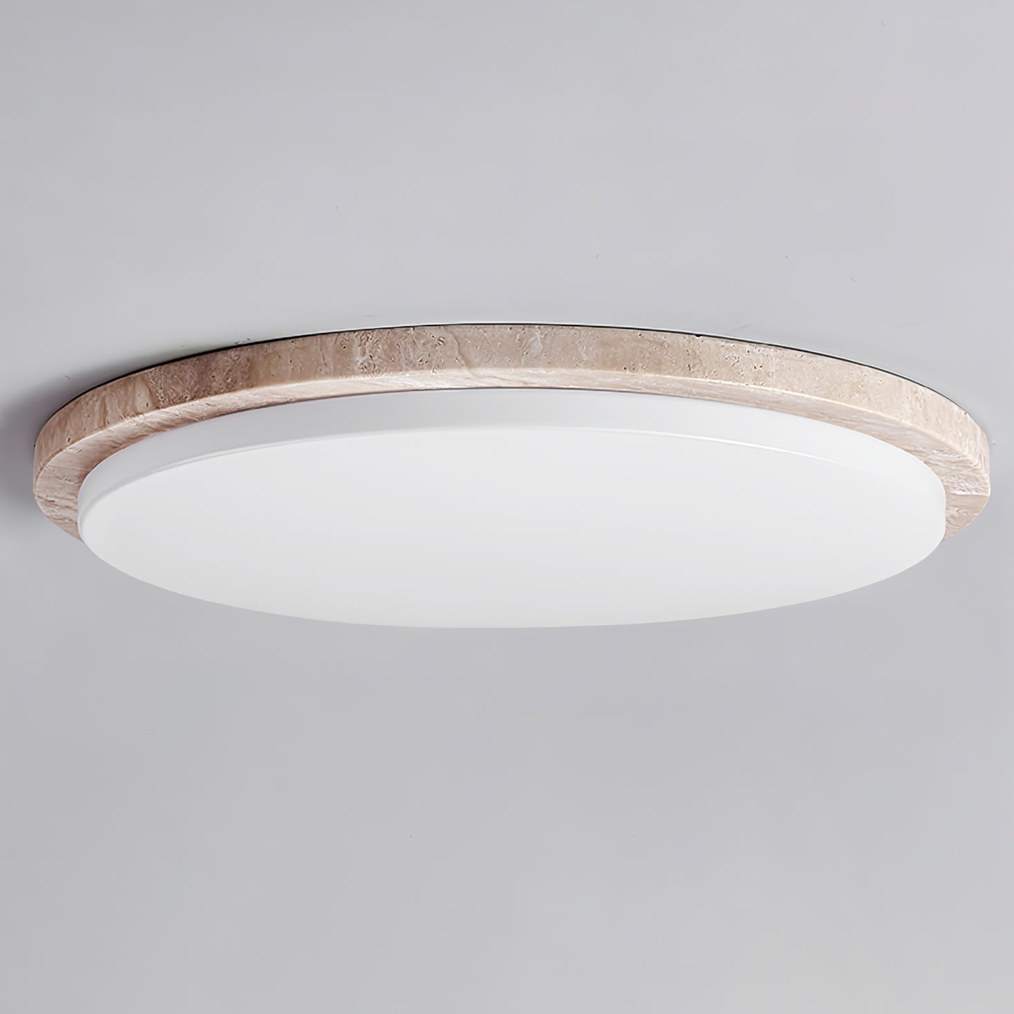 Etala Lisse-Bord Travertin Plafonnier - Neutralighting