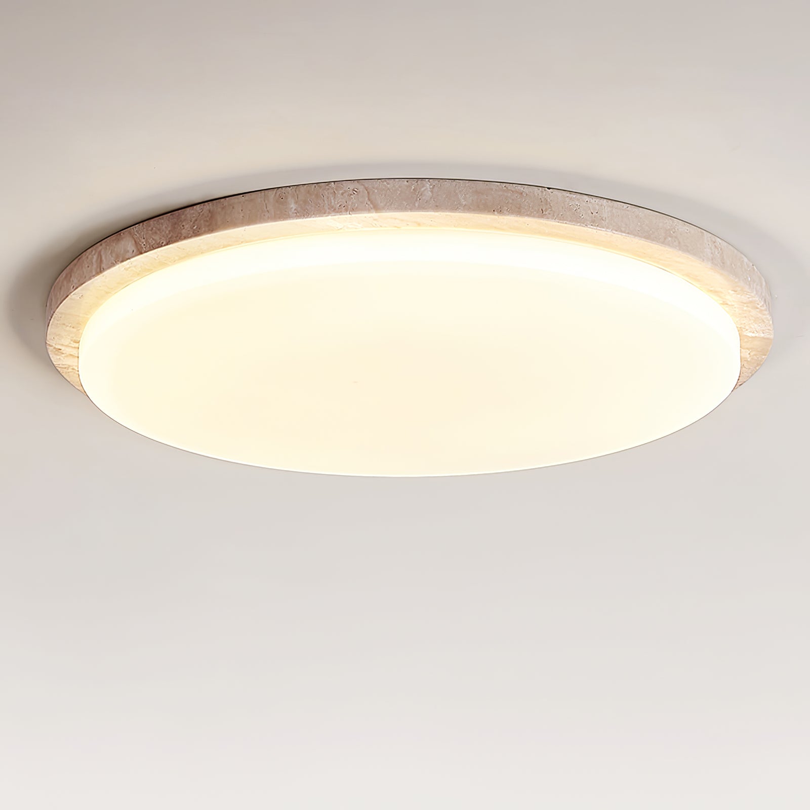 Etala Lisse-Bord Travertin Plafonnier - Neutralighting