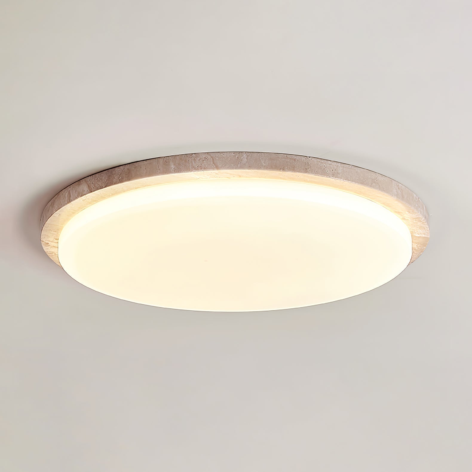 Etala Lisse-Bord Travertin Plafonnier - Neutralighting