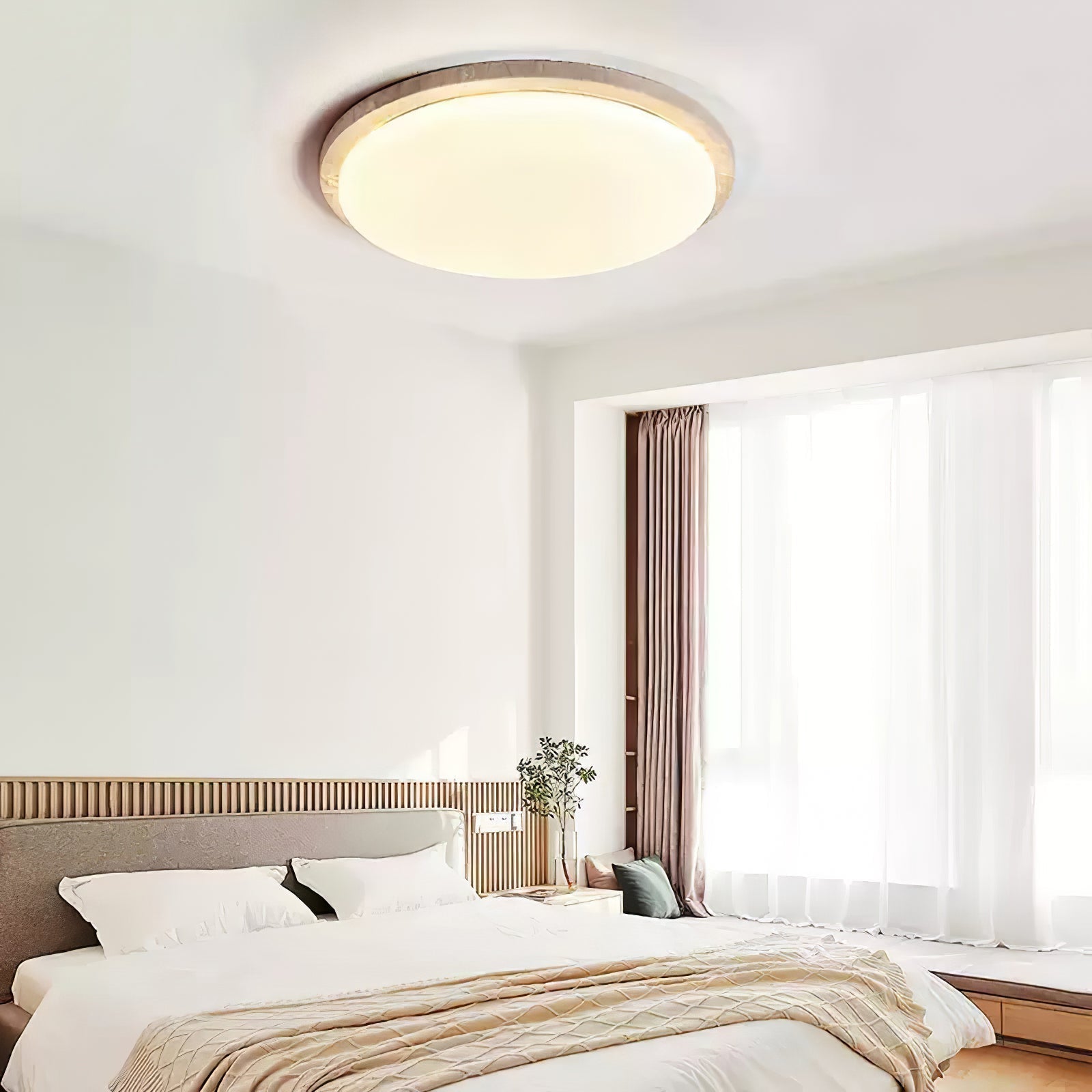 Etala Lisse-Bord Travertin Plafonnier - Neutralighting