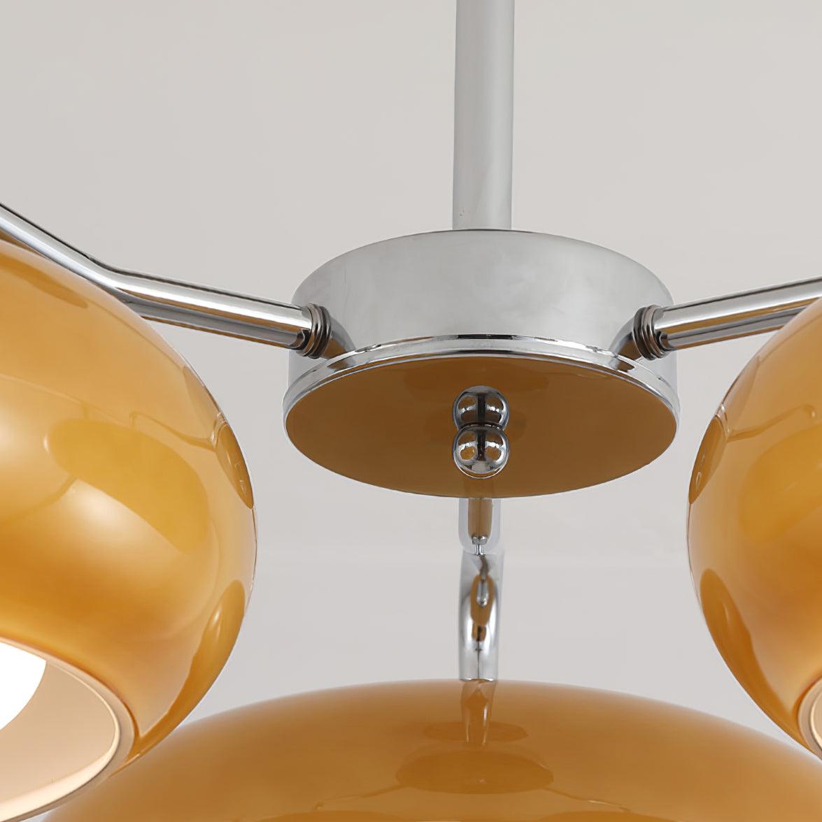 Tetra Plafonnier Triple Globe Rétro Moderne Salon - Neutralighting