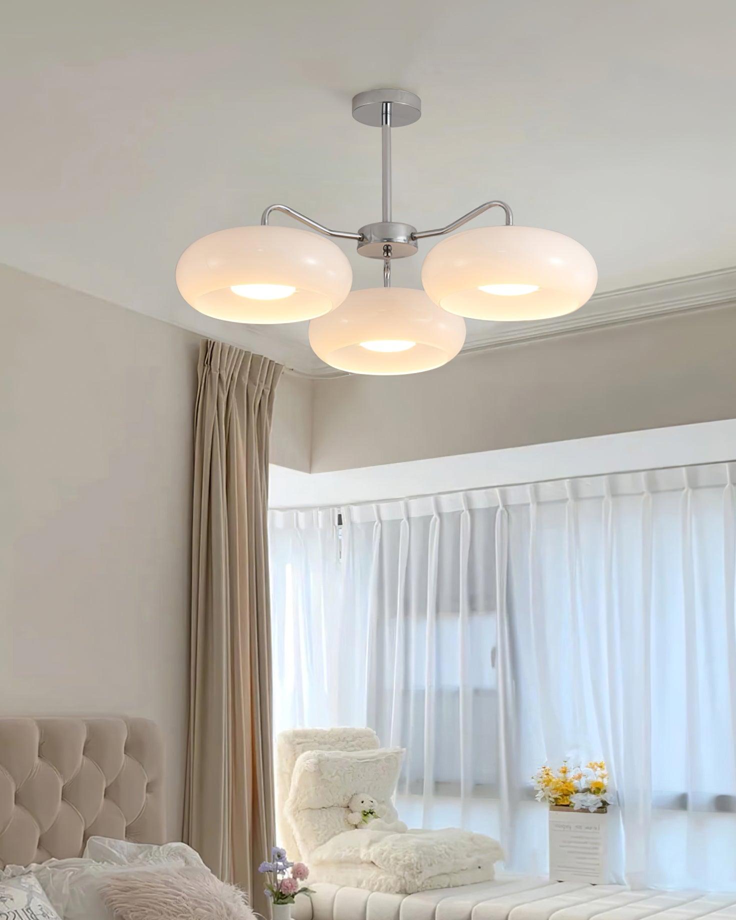 Tetra Plafonnier Triple Globe Rétro Moderne Salon - Neutralighting