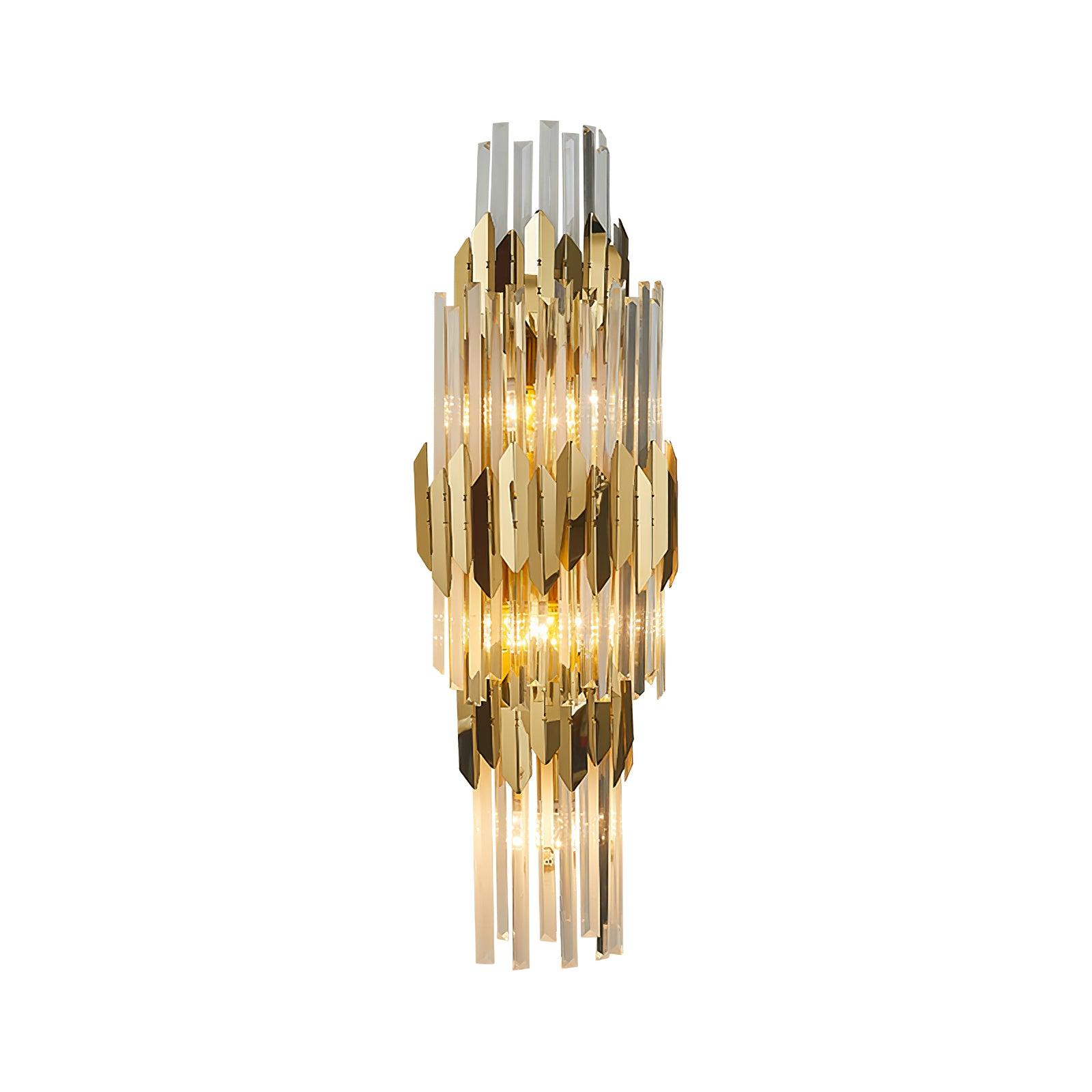 Abrahamson Nordic Art Trois Couches Cristal Luminaire Mural - Neutralighting