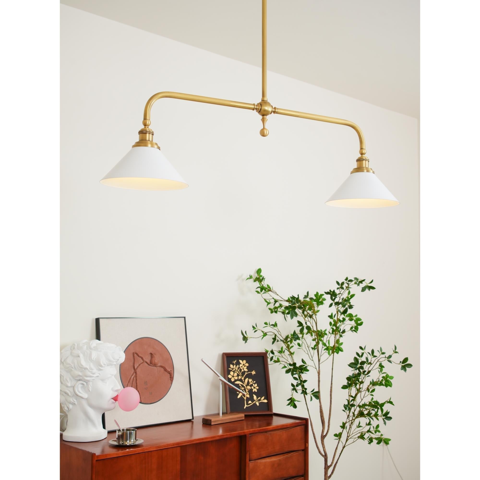 Vallence Luxury Brass Pendant Light - Neutralighting