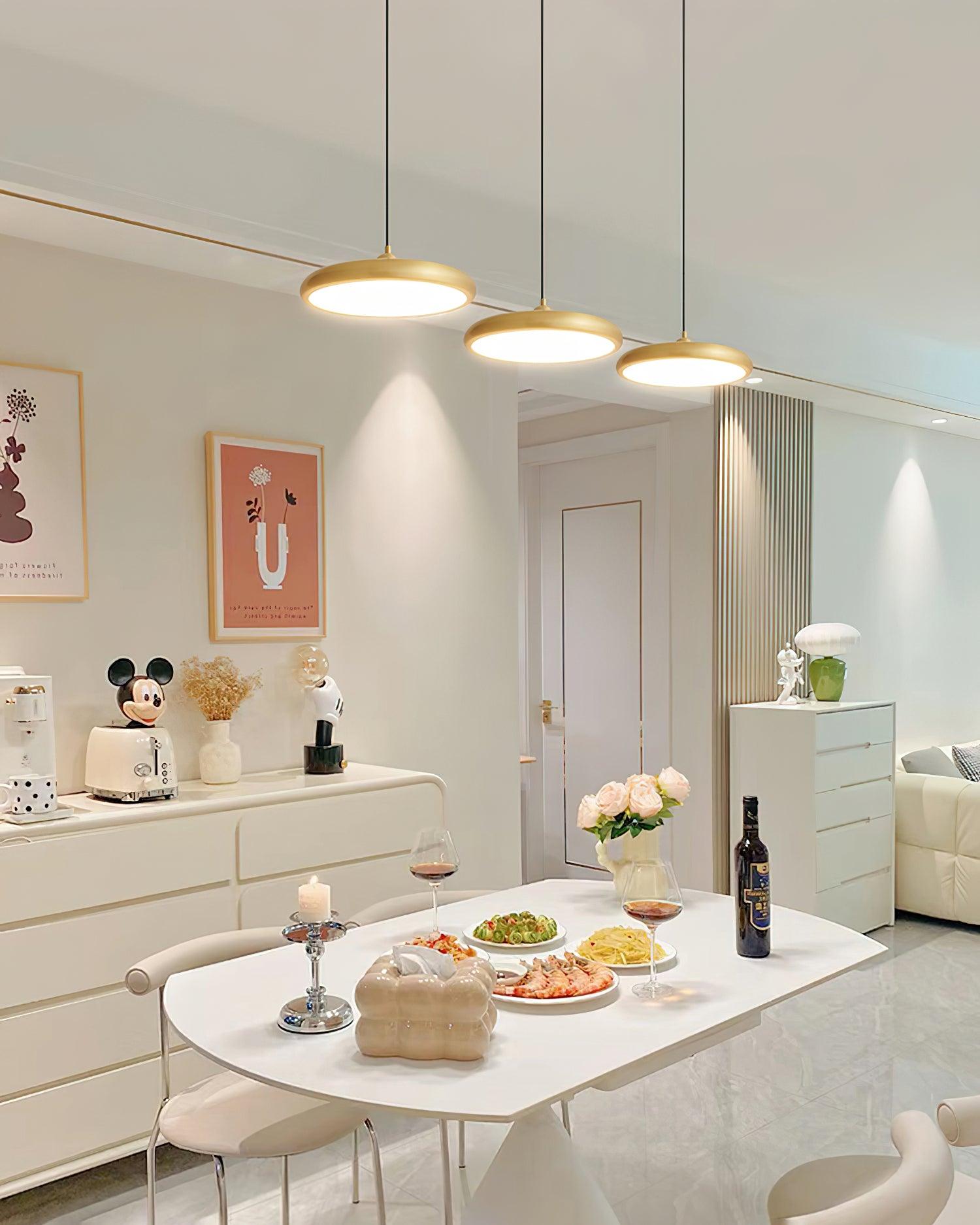 Avelice Laiton Glamour Pendentif Lampe - Neutralighting