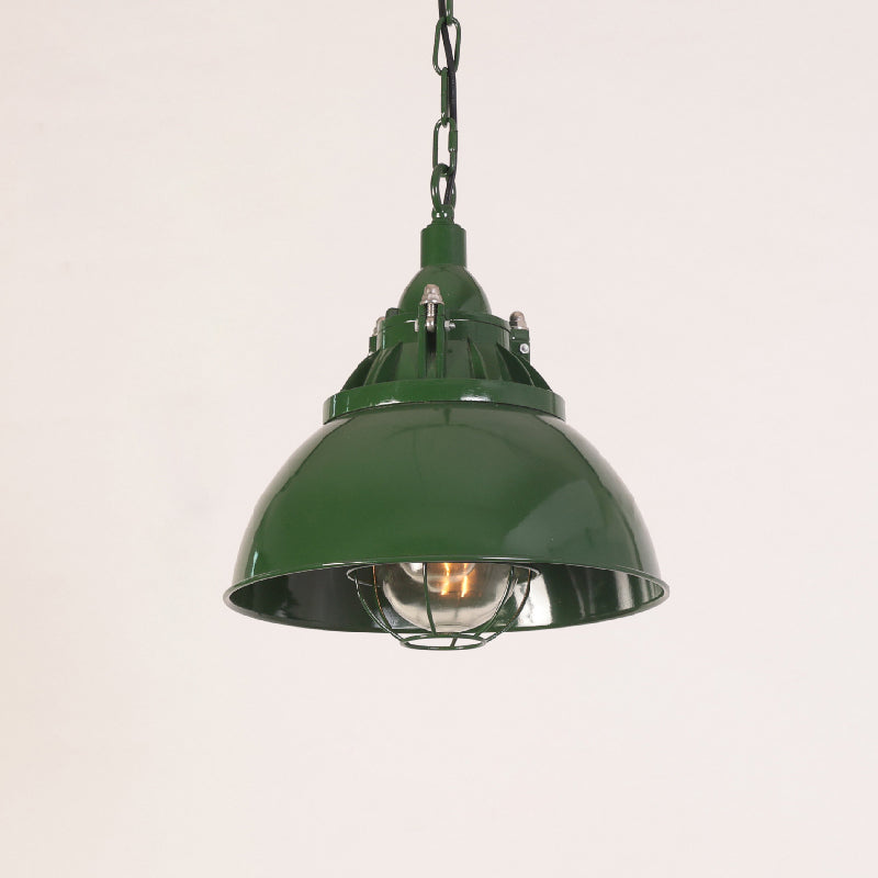 Vemiryra Ancien Industriel Vert Métal Lumière Pendentif - Neutralighting