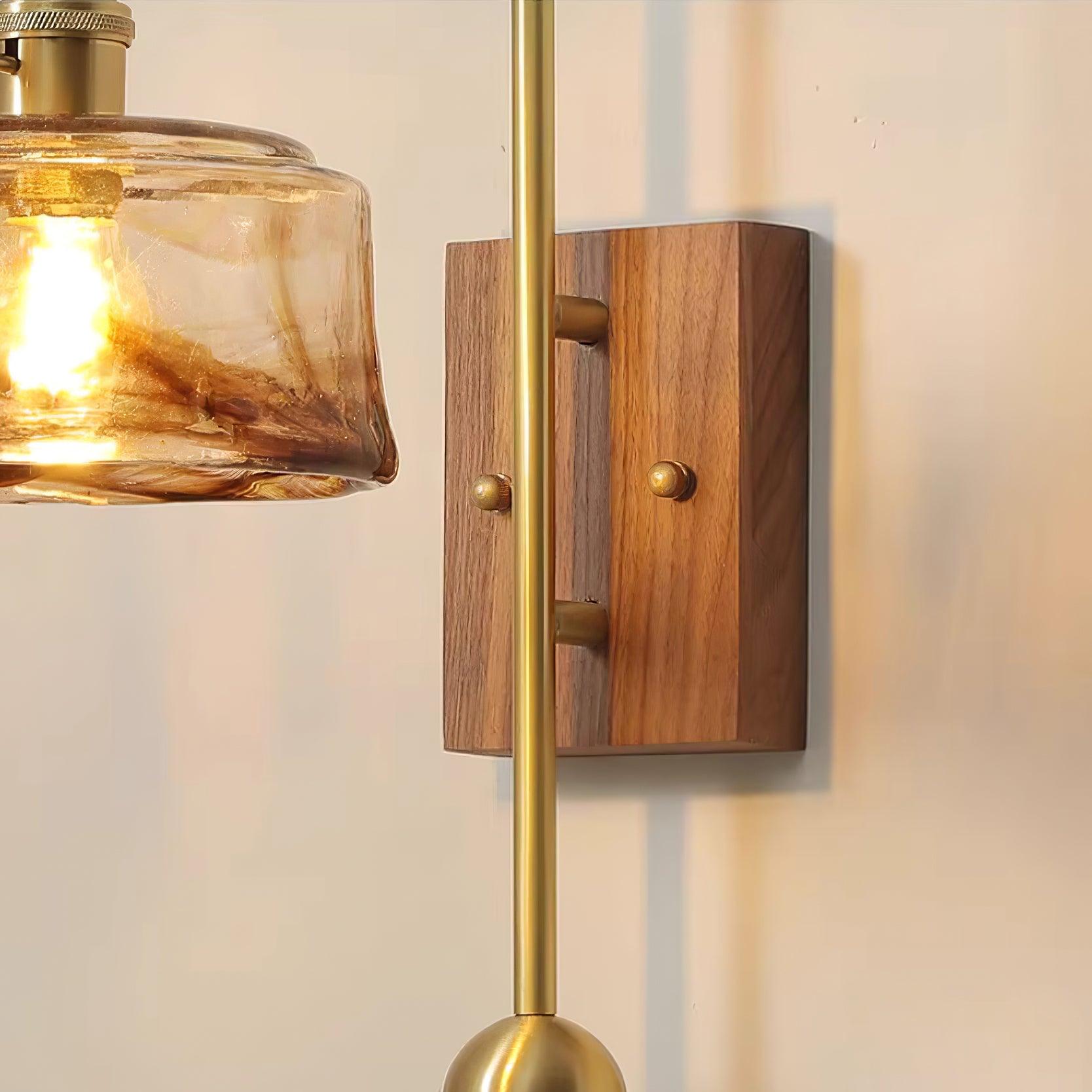 Vorelle Vintage Stained Wall Light - Letslighting