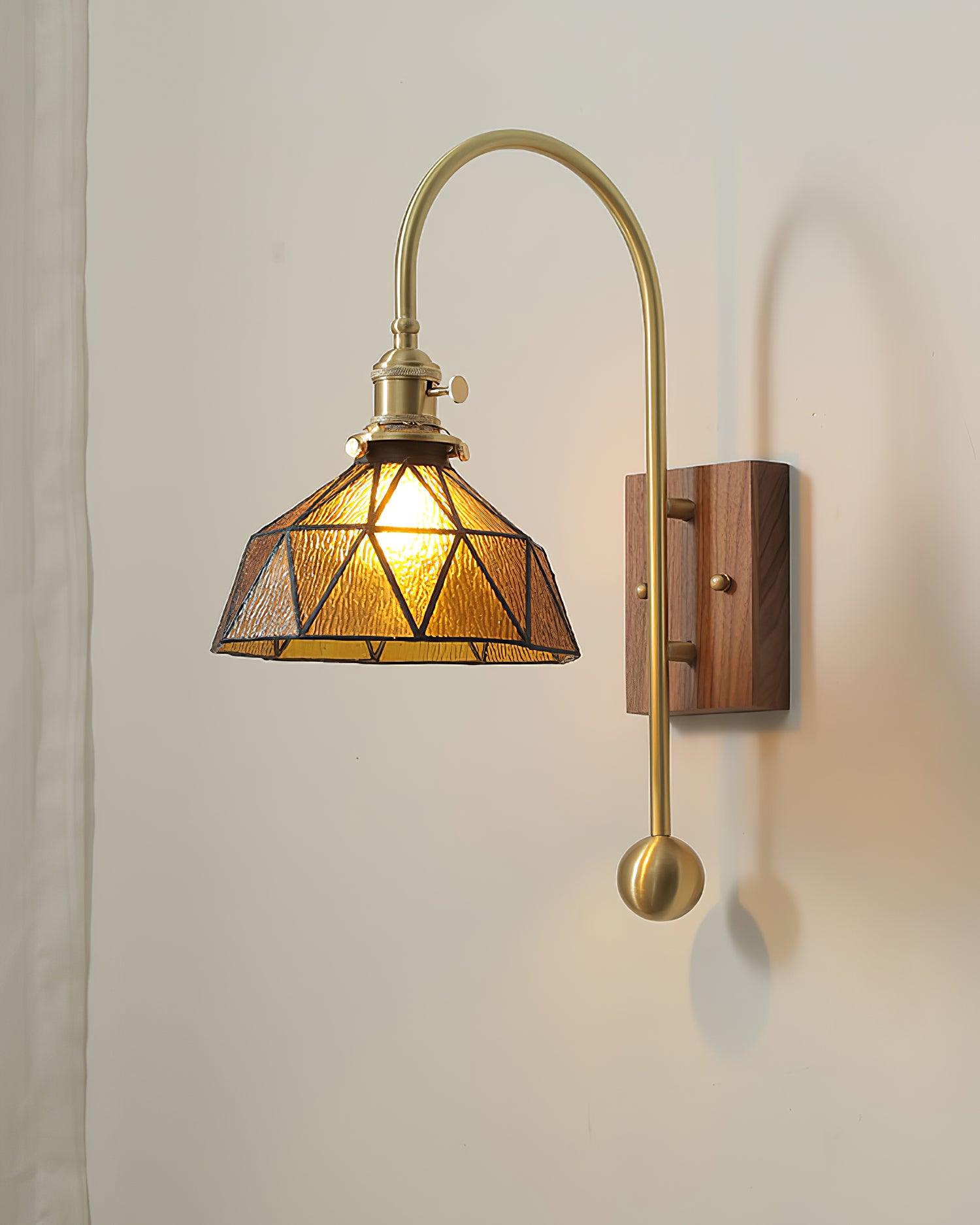 Vorelle Vintage Stained Wall Light - Letslighting
