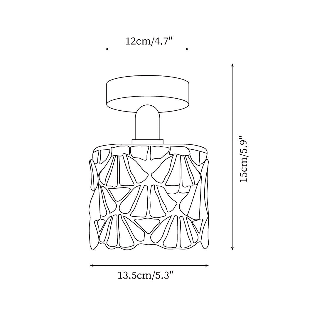 Bloom Plafonnier en Verre - Neutralighting
