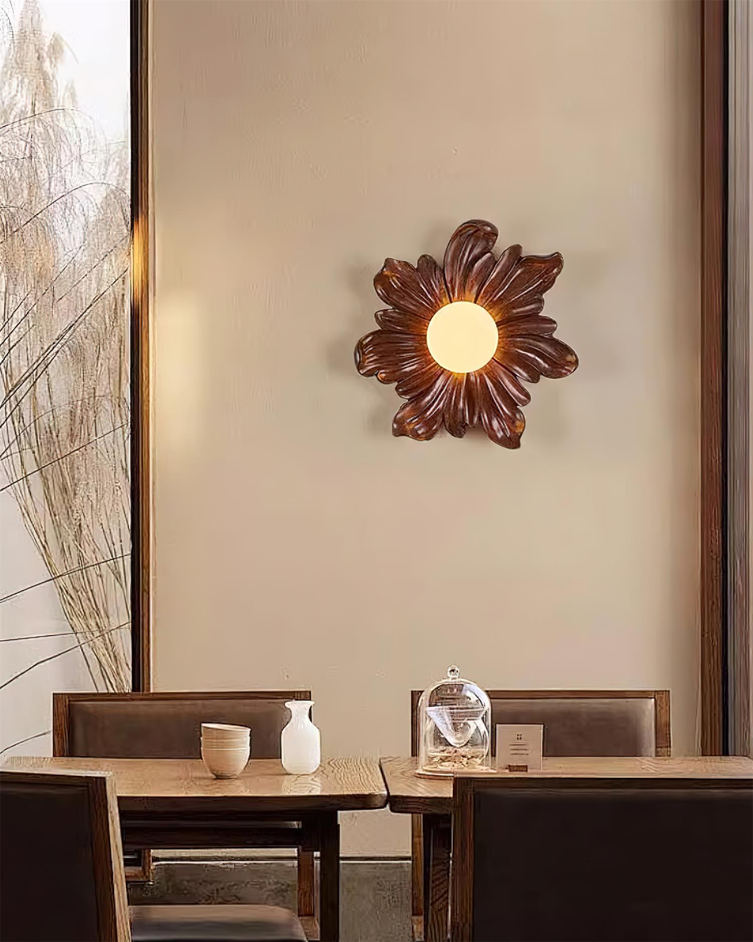 Tina Applique Murale Élégante Fleur - Neutralighting