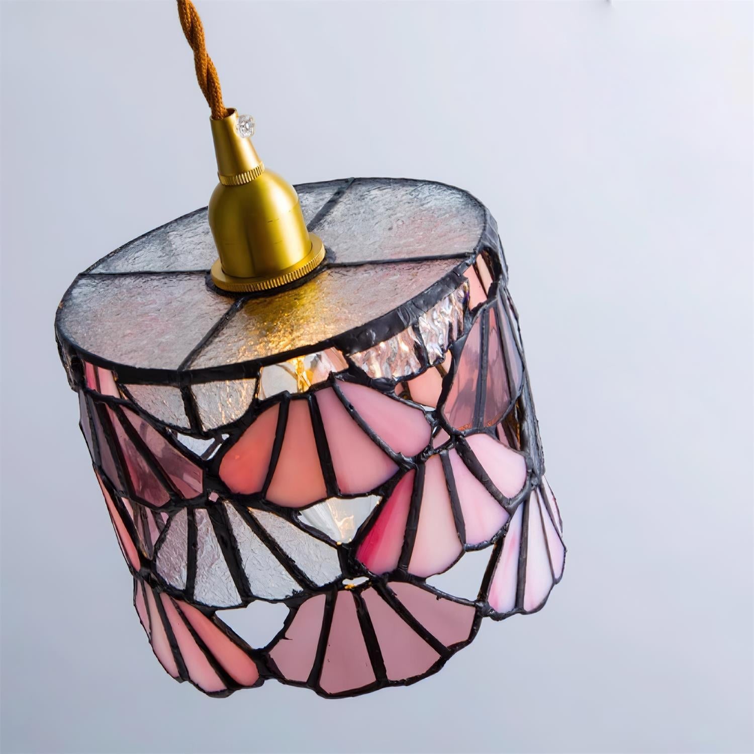 Tiffany Lampe Pendante Classique en Verre - Neutralighting