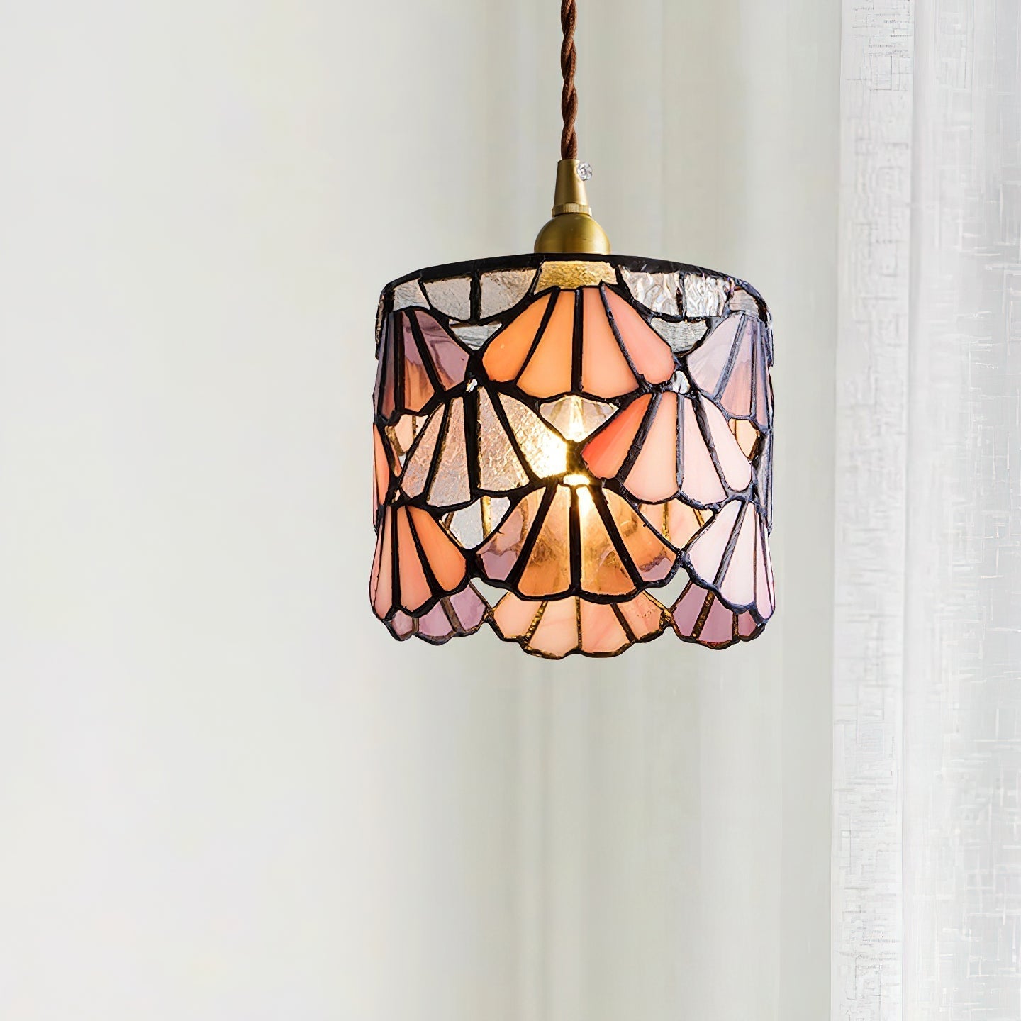 Tiffany Lampe Pendante Classique en Verre - Neutralighting