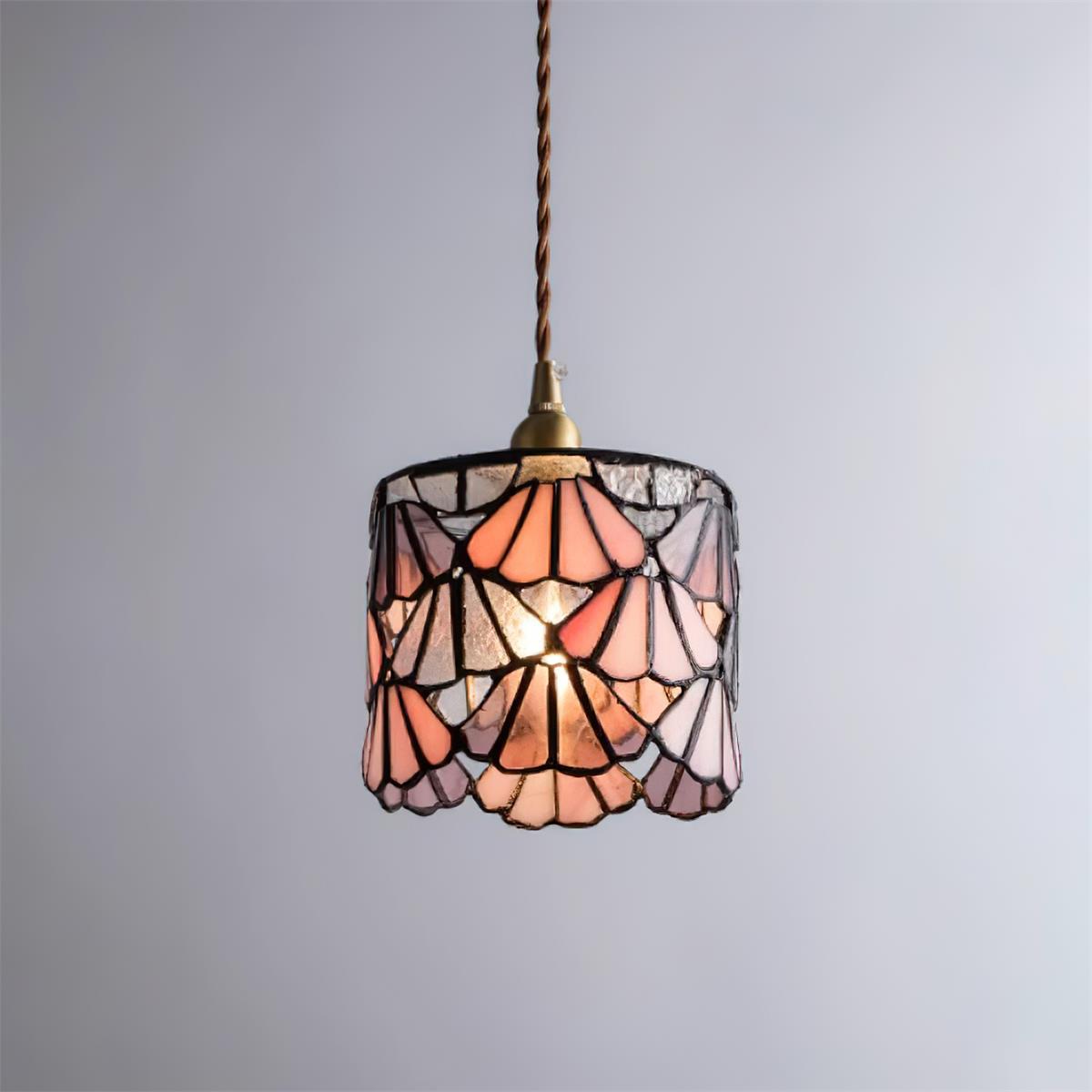 Tiffany Lampe Pendante Classique en Verre - Neutralighting