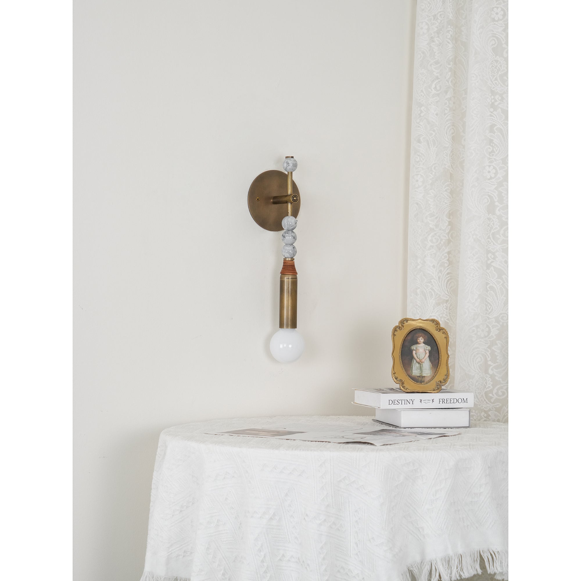 Icarira Moderne Minimaliste Marbre Applique - Neutralighting