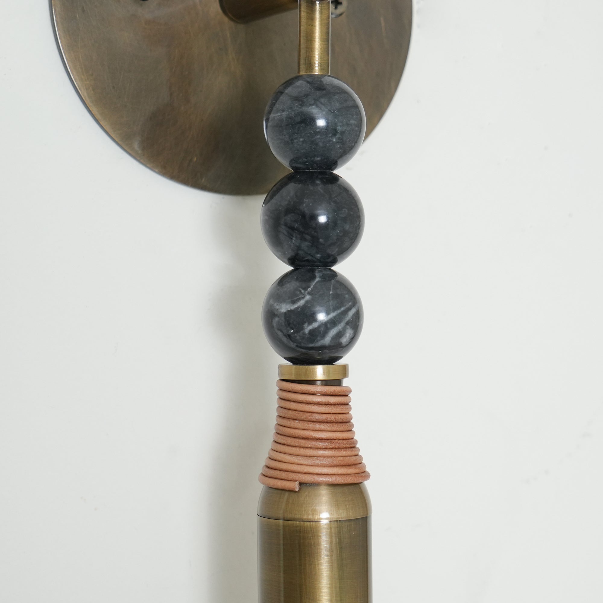 Icarira Modern Minimalist Marble Wall Lamp - Lamp Copper