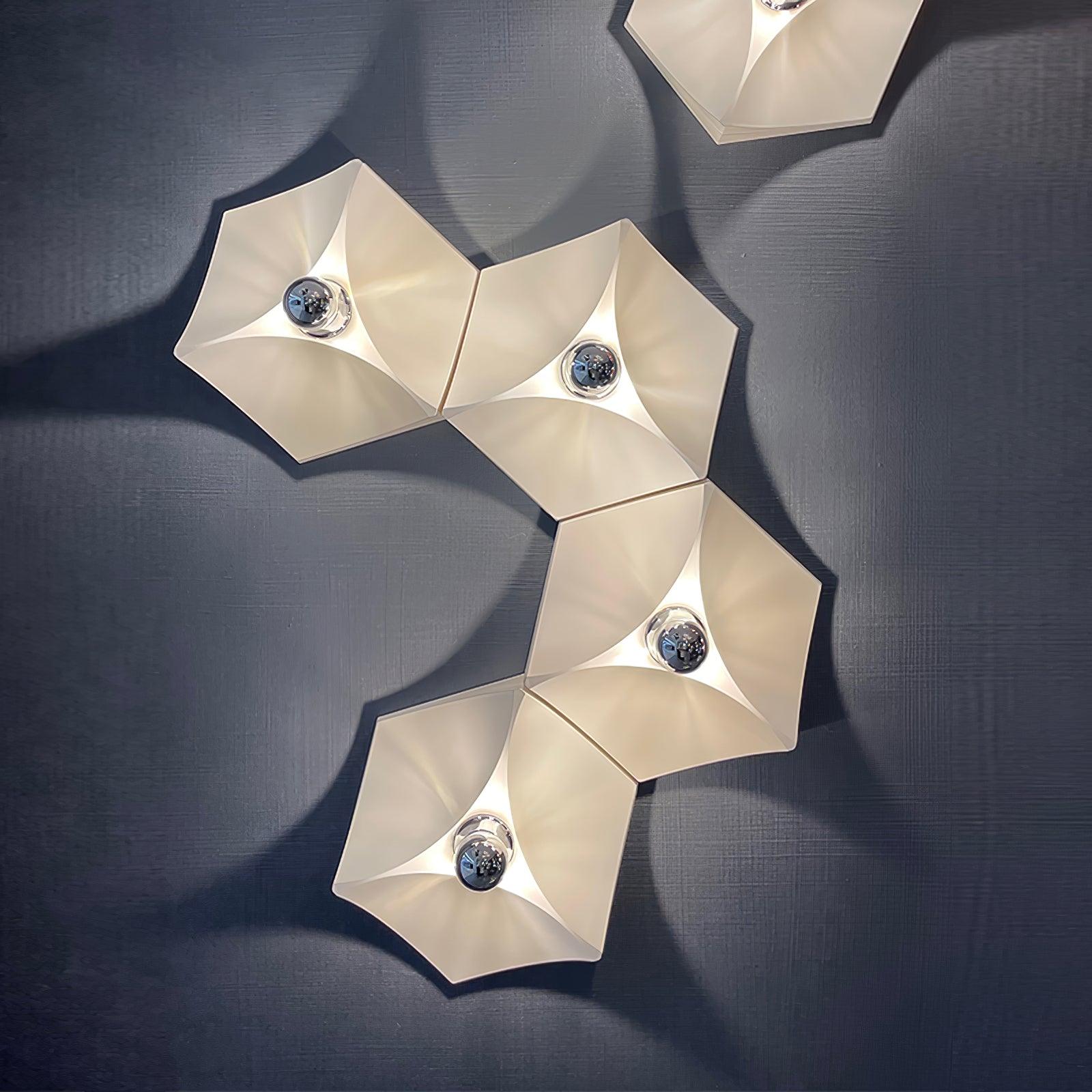 Toledo Applique Murale Cube Géométrique - Neutralighting