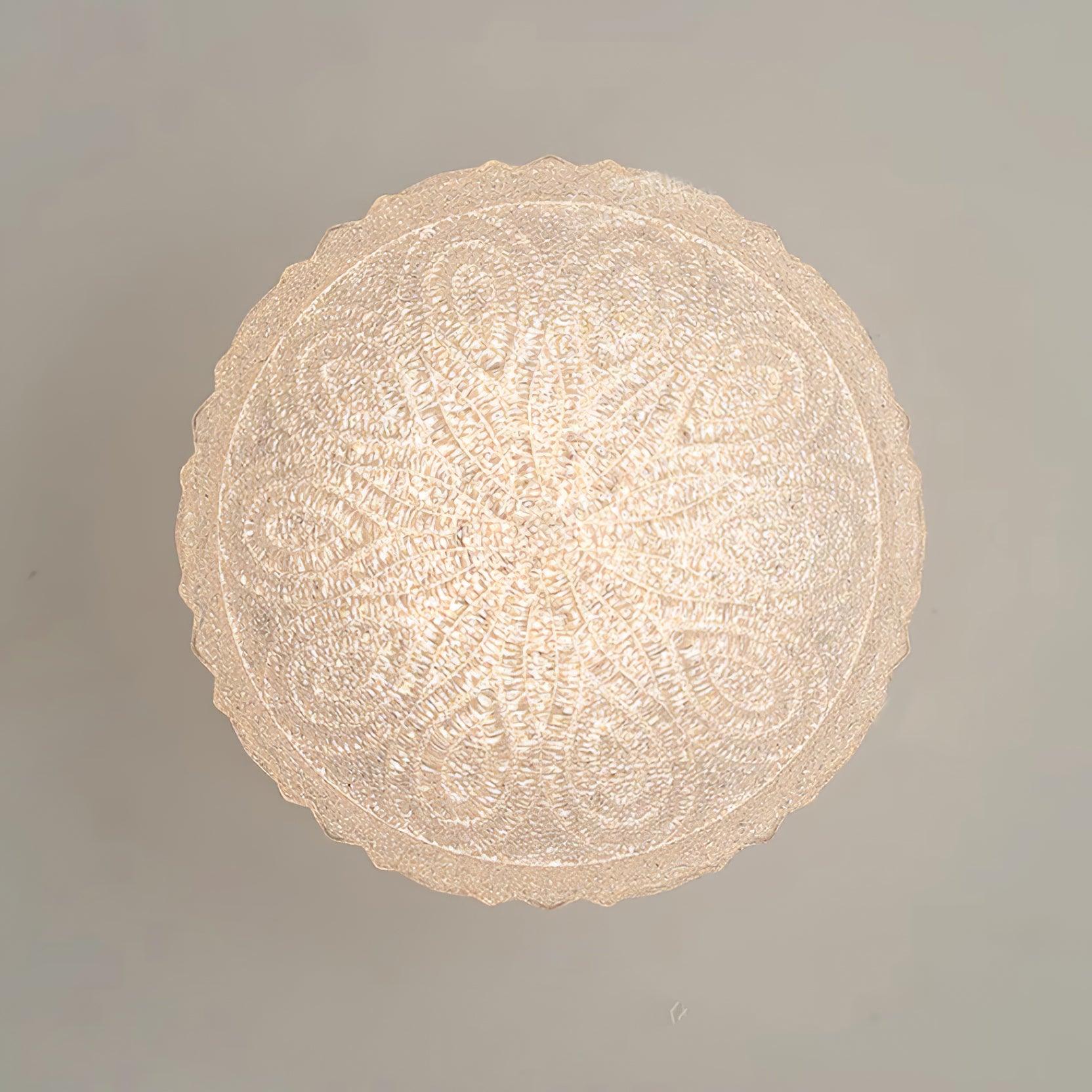 Evale Lustra Plafonnier Givré Semi-Encastré - Neutralighting