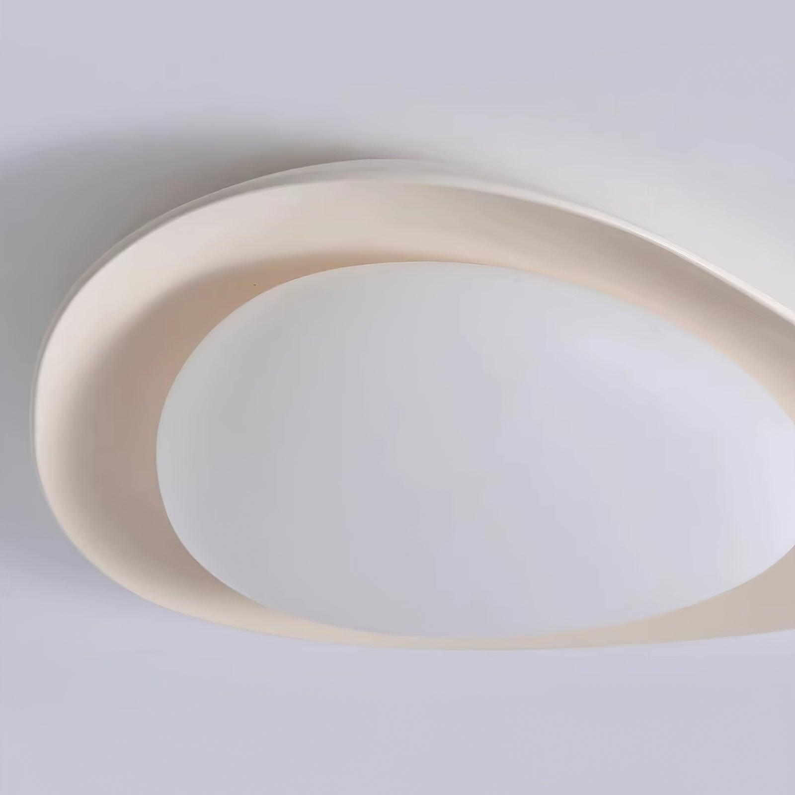 Blex Plafonnier Vert & Beige en Forme de Galet - Neutralighting