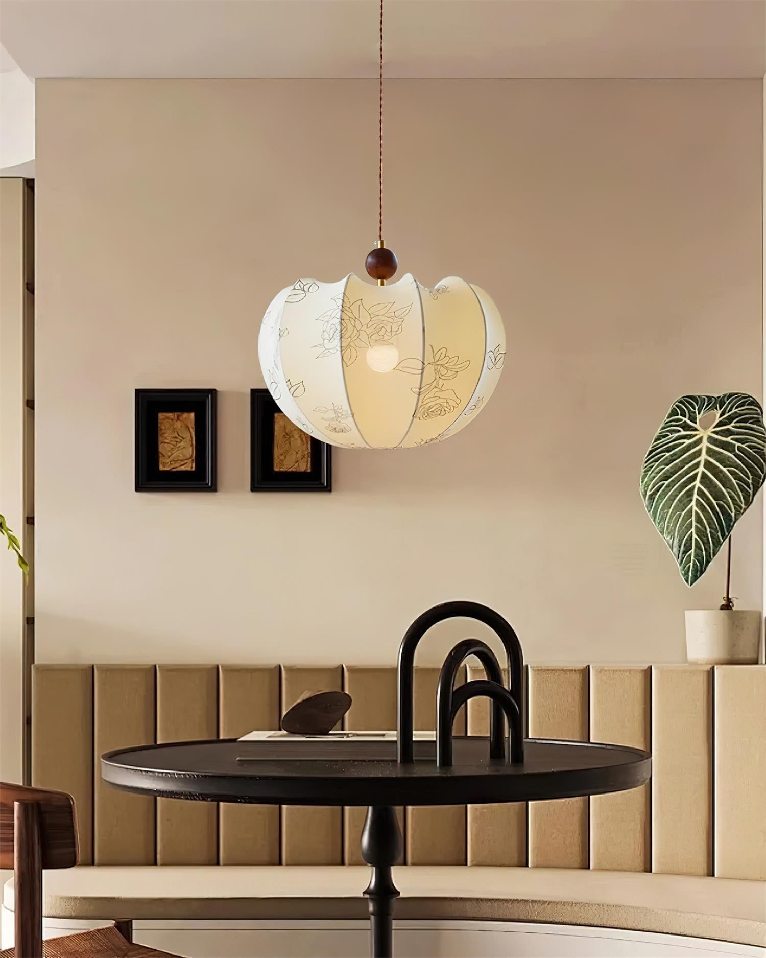 Tonio Lampe Pendante Florale Courbée Élégante - Neutralighting
