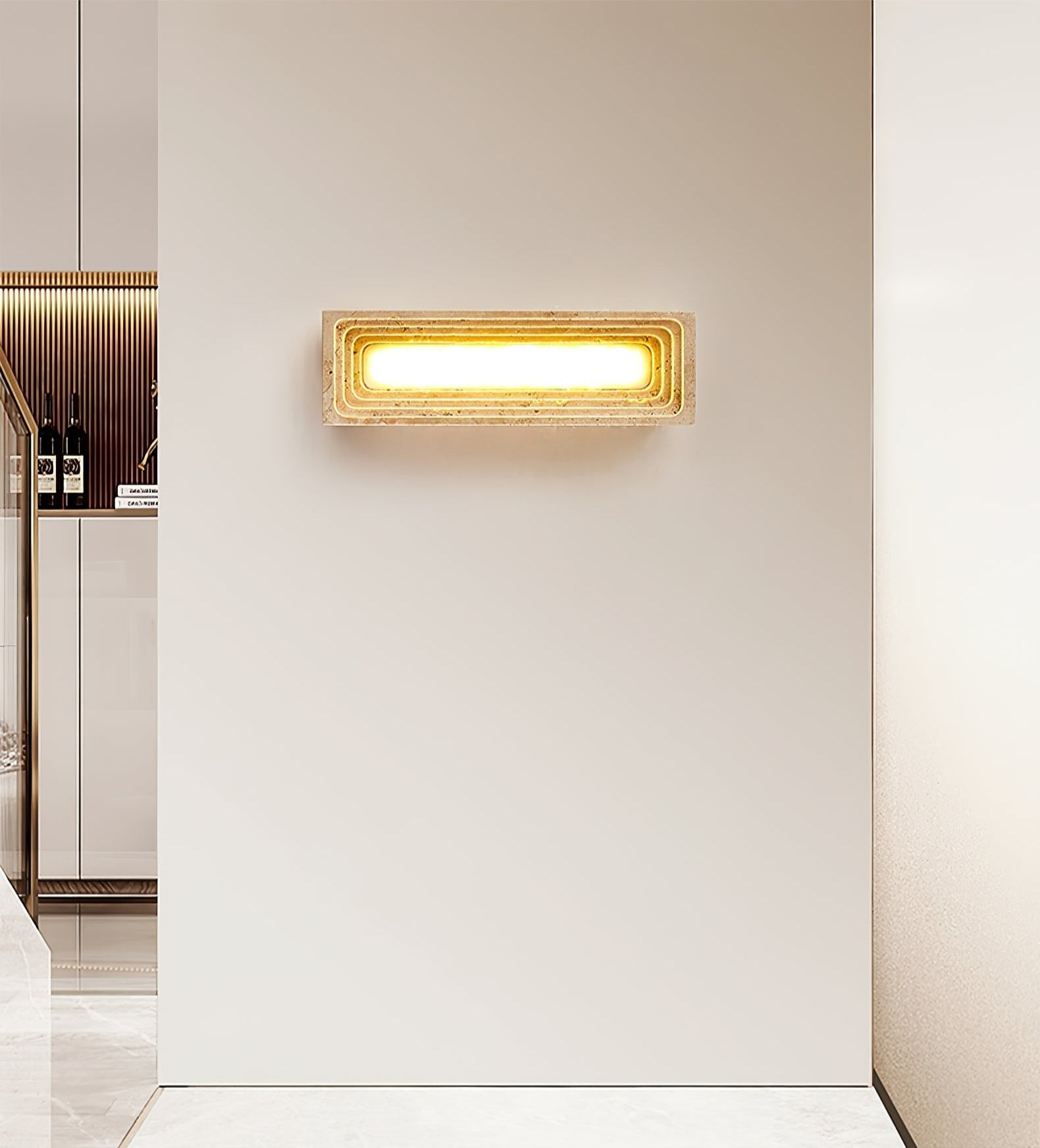 Atheila Travertine Wall Light - Letslighting