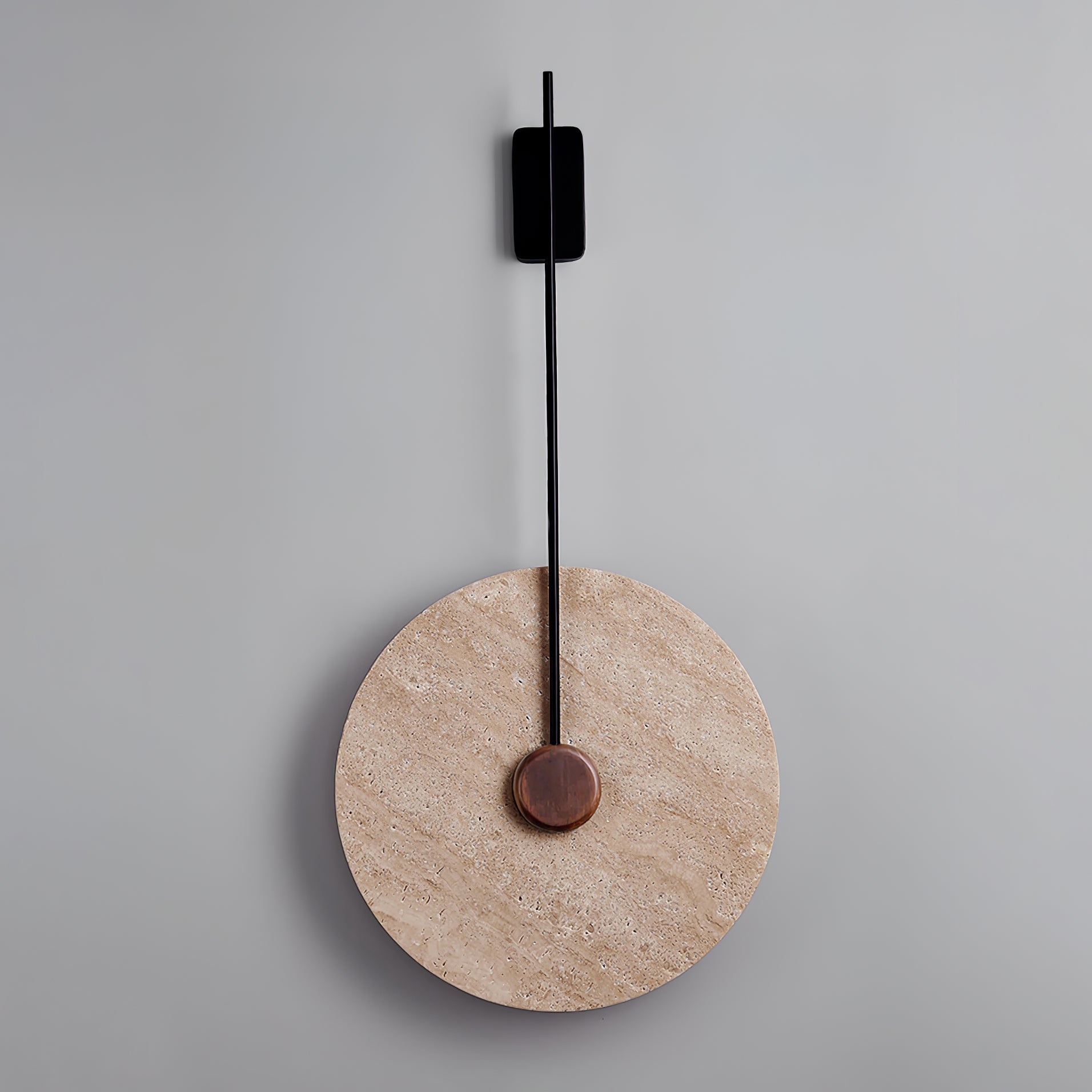 Visolia Applique Murale Minimaliste en Travertin - Neutralighting
