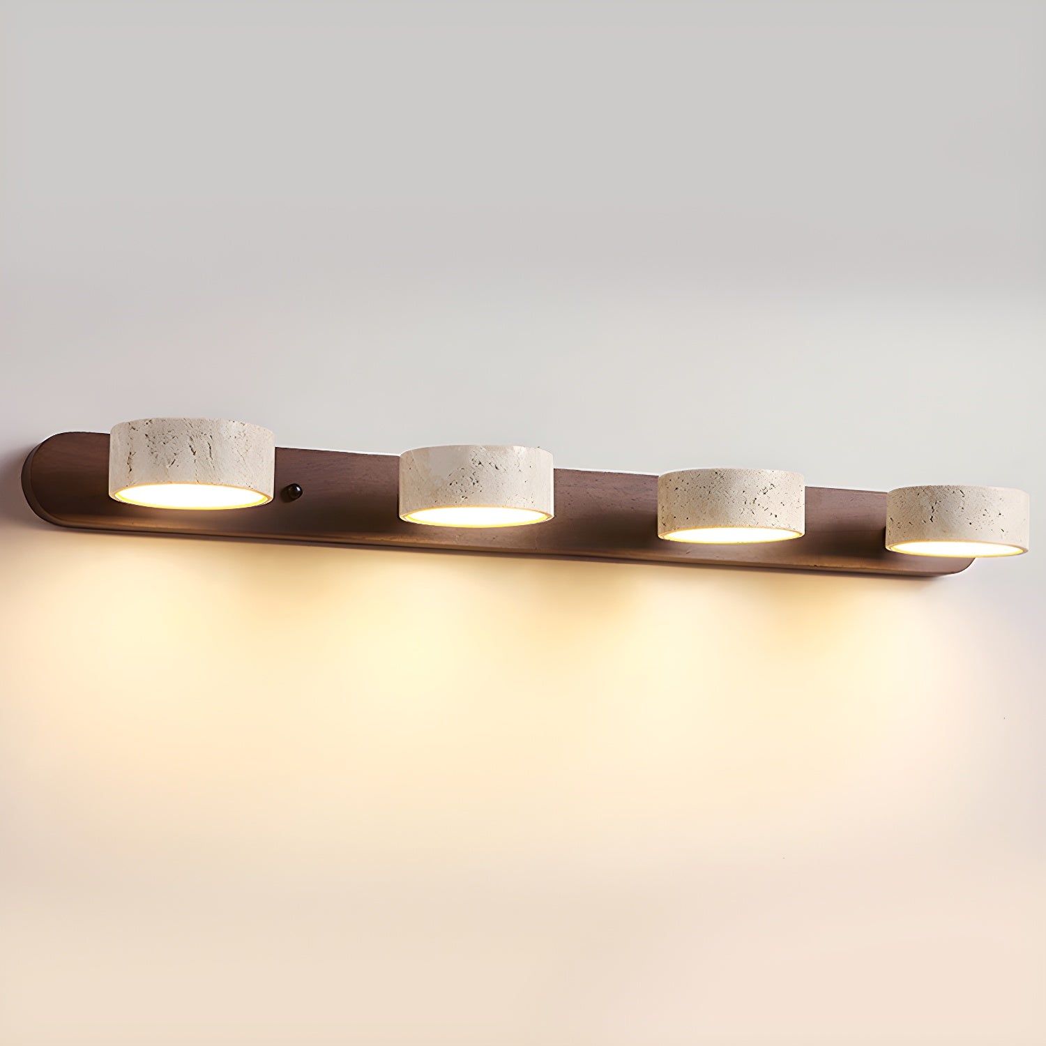 Voloreth Applique Murale Minimaliste en Travertin - Neutralighting
