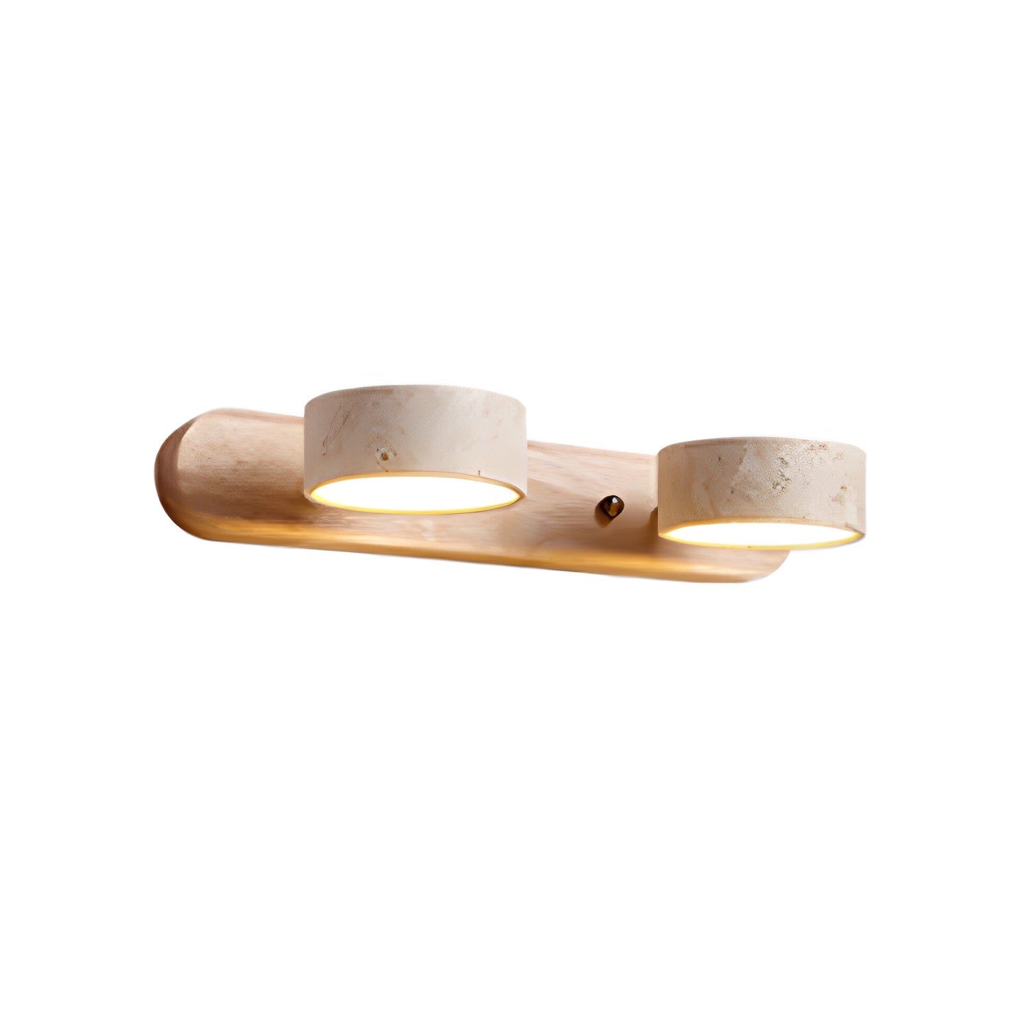 Voloreth Applique Murale Minimaliste en Travertin - Neutralighting