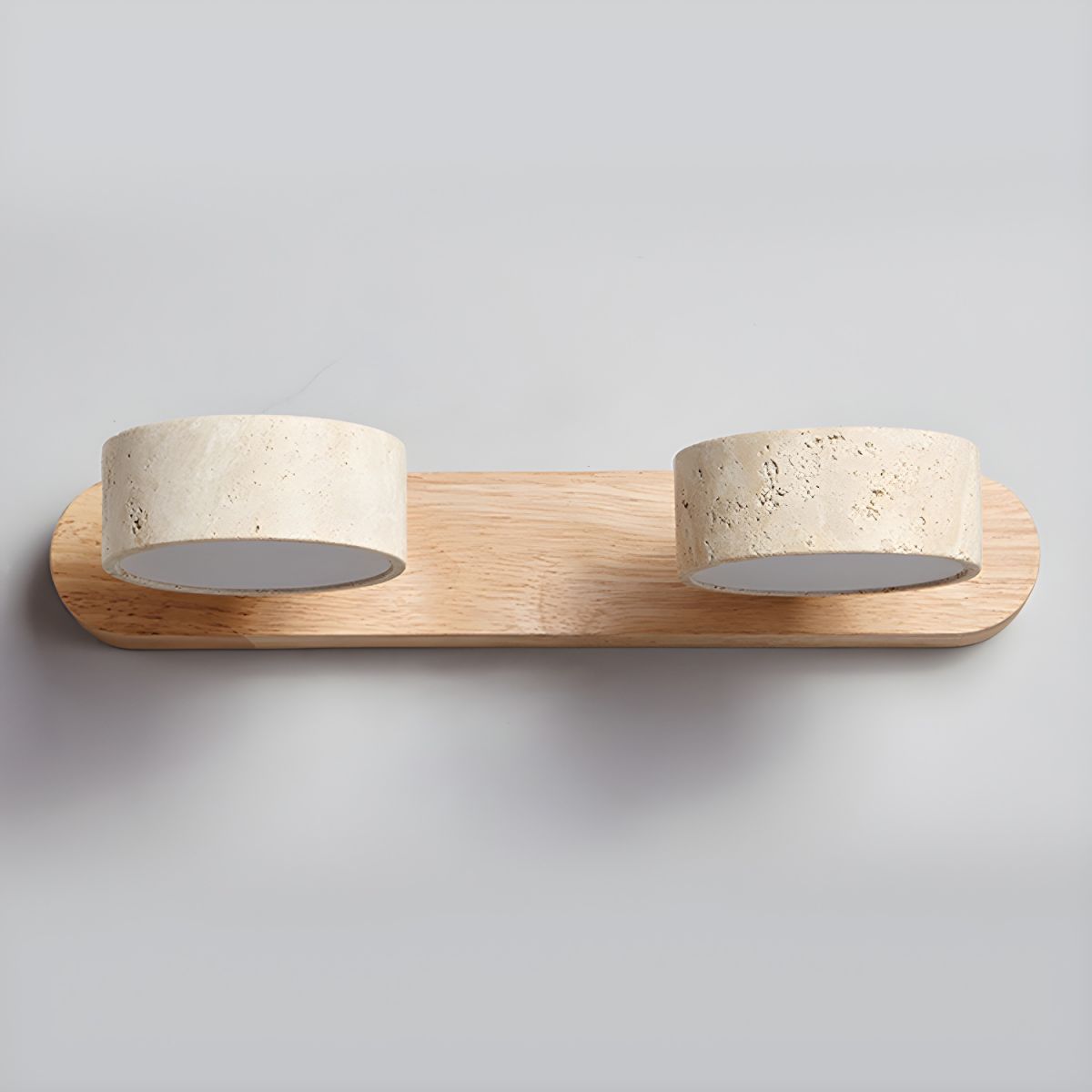 Voloreth Applique Murale Minimaliste en Travertin - Neutralighting