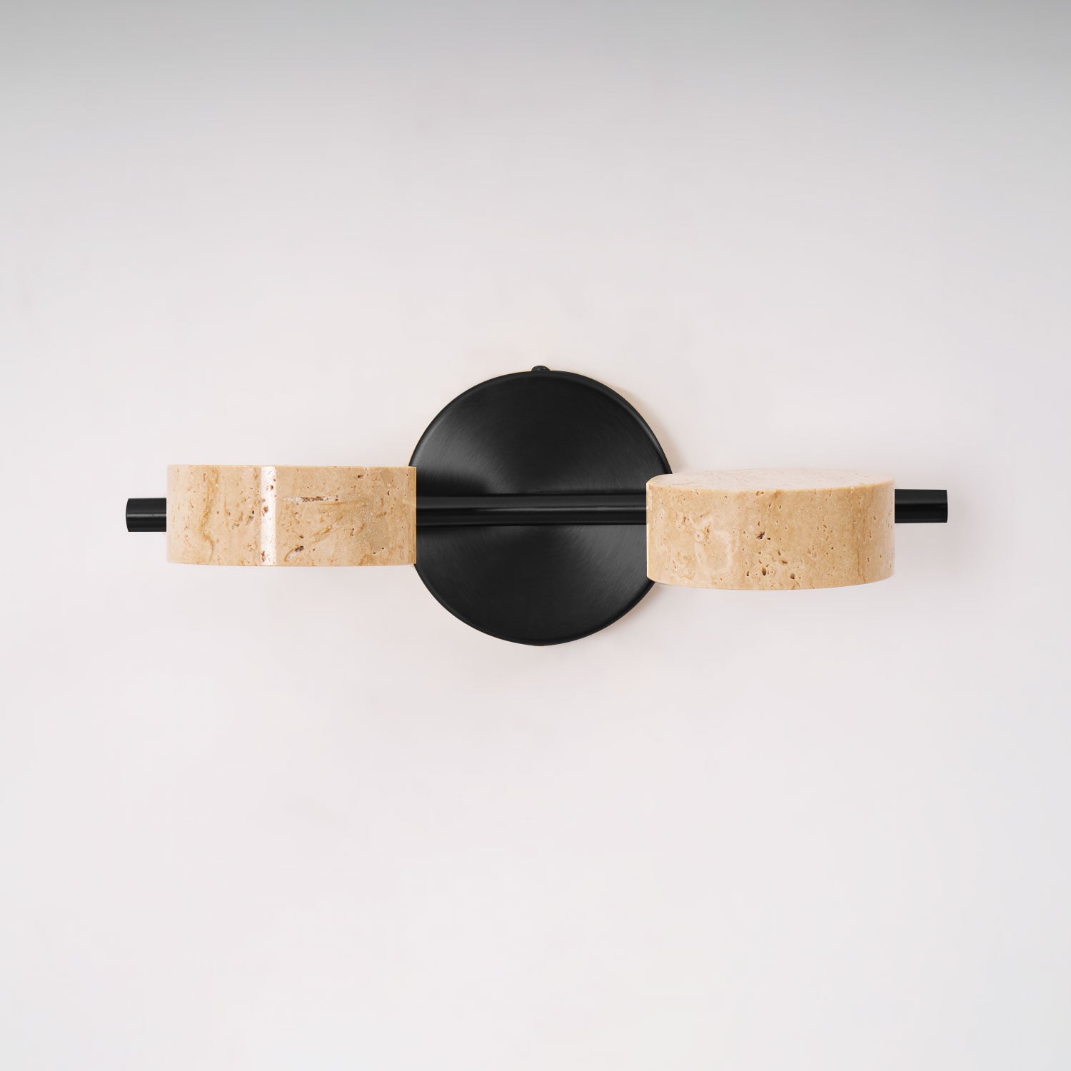 Ceshair Applique Murale Multi Tête en Travertin Lumière de Coiffeuse - Neutralighting