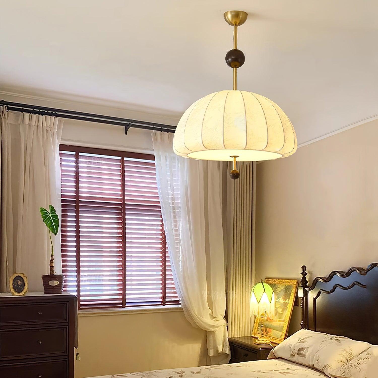 Trigg Suspension Carte Motif Tissu - Neutralighting