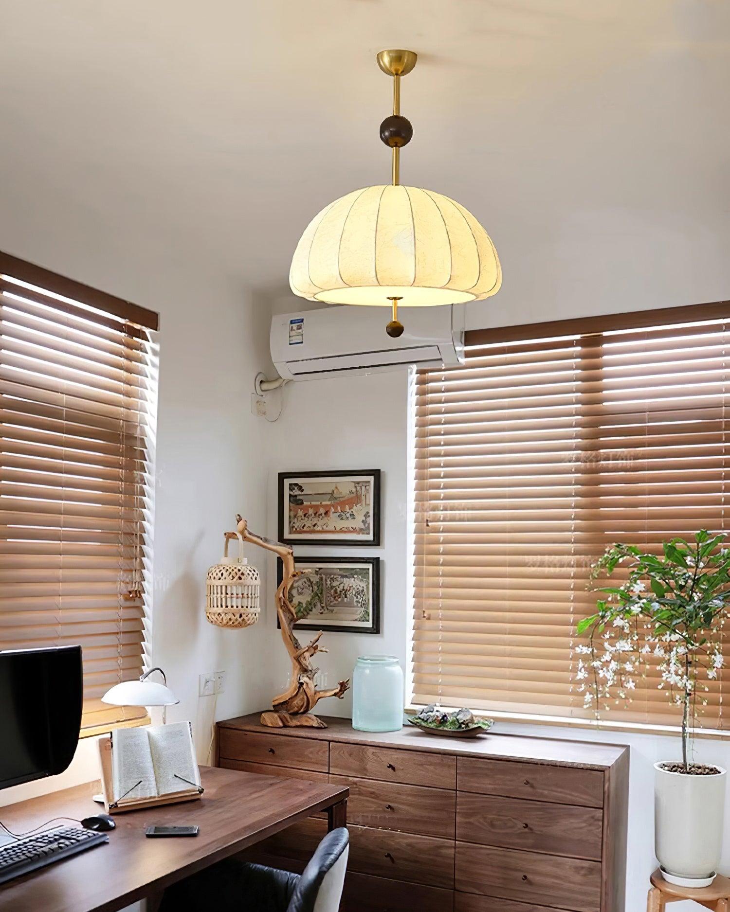 Trigg Suspension Carte Motif Tissu - Neutralighting